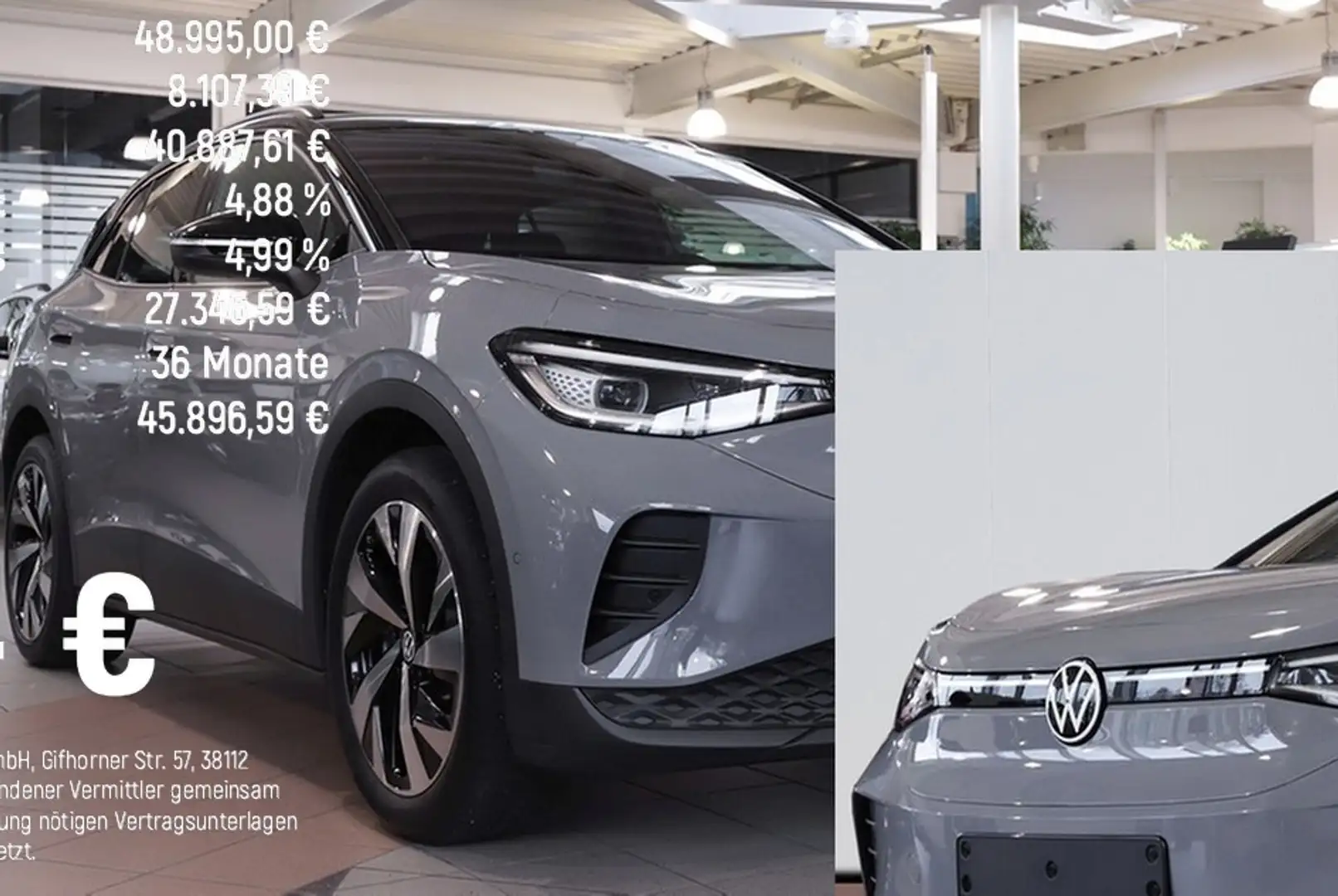 Volkswagen ID.4 Pro Goal Grigio - 2