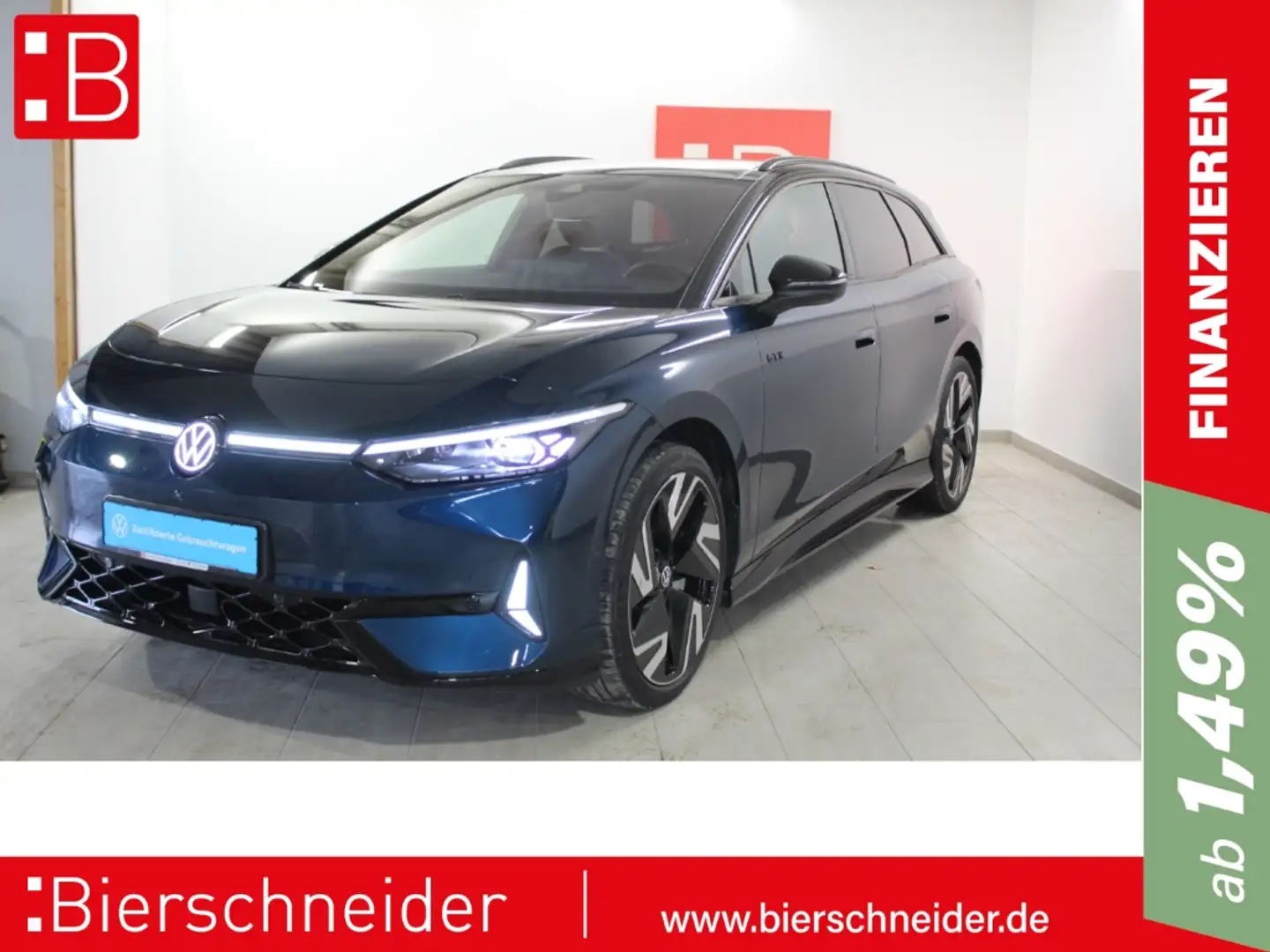Volkswagen ID.7 GTX Tourer 4Mo. 21 AHK KAMERA 5J.-Garantie Blau - 1