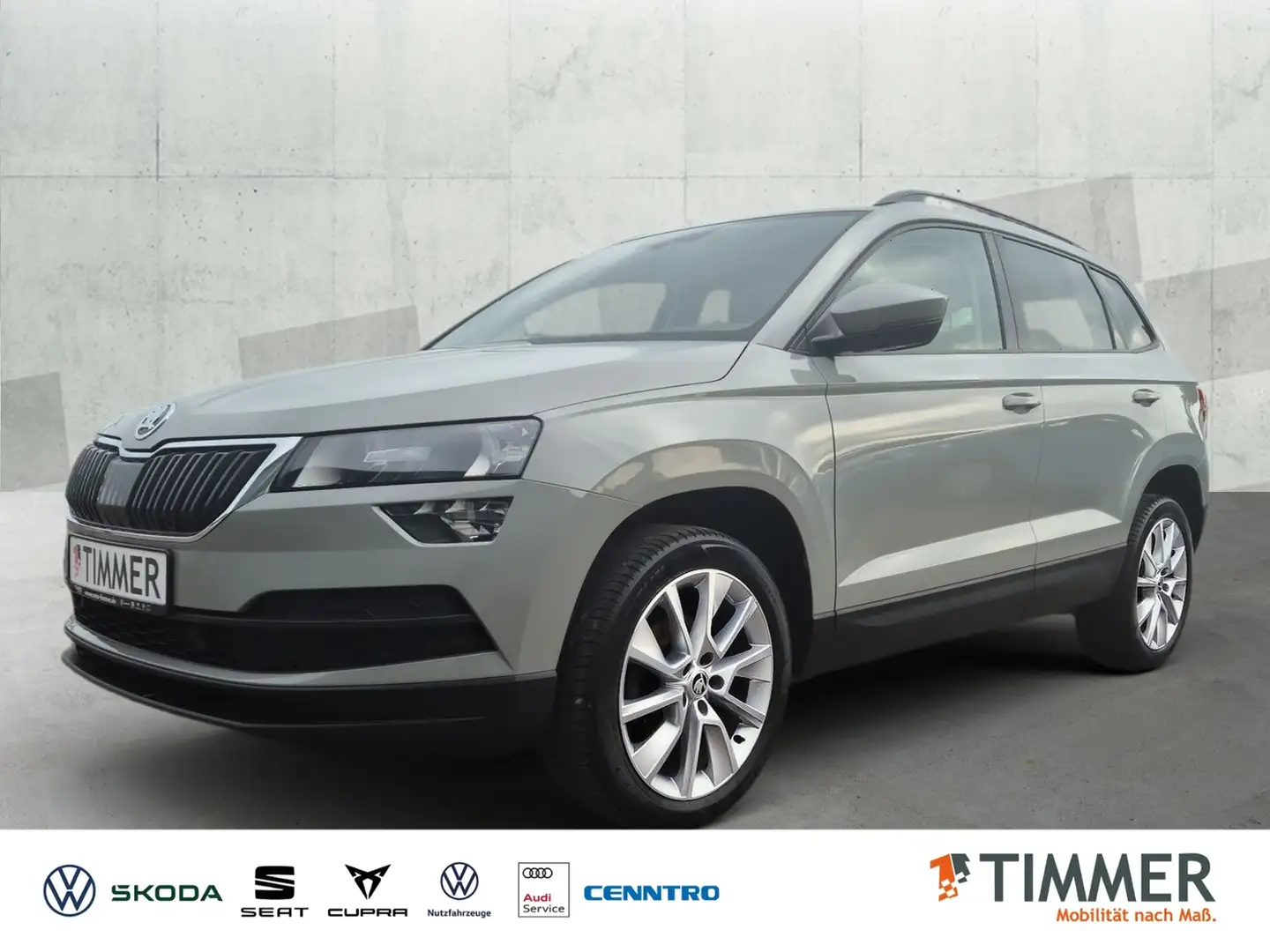 Skoda Karoq 1.5 TSI DSG STYLE *AHK *APP-CON *GRA *SHZ *DAB * Grau - 1