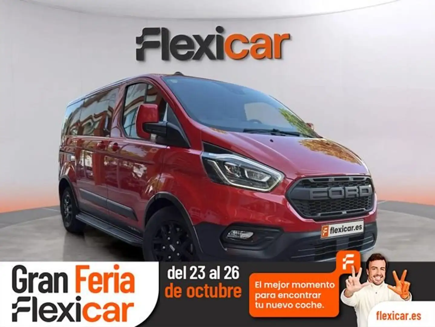 Ford Tourneo Custom 2.0 Ecob 96kW (130CV) Hybrid L2 Titanium Rouge - 1