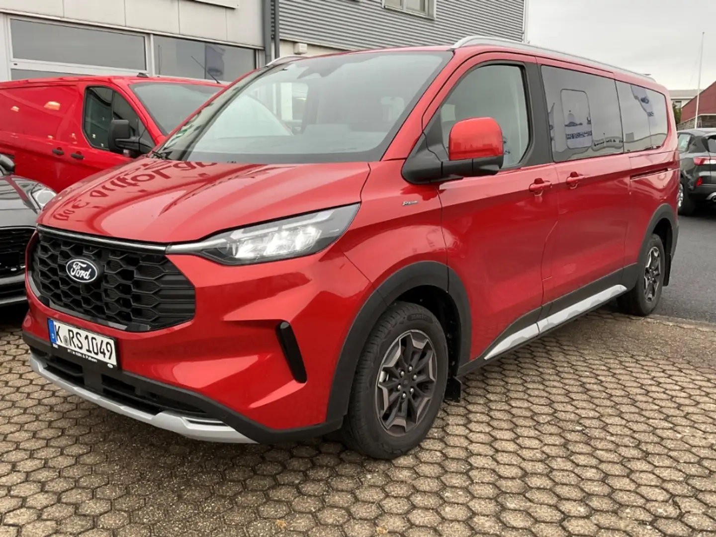 Ford Tourneo Custom Bus 320 L2 Active FWD+LED+B&O+elek.AHK Rot - 2