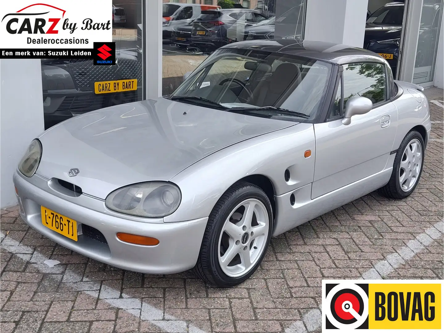 Suzuki Cappuccino 0.7 ROADSTER AUTOMAAT (!!) Airco! | Hardtop | Elek Grijs - 1