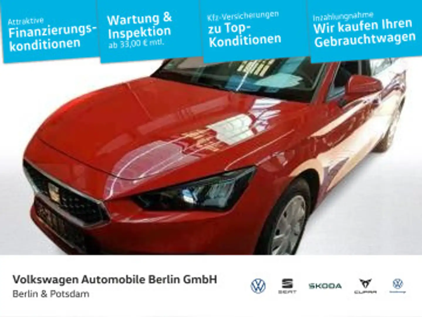 SEAT Leon Sportstourer 1.0 TSI Reference OPF (EURO 6d Rojo - 1