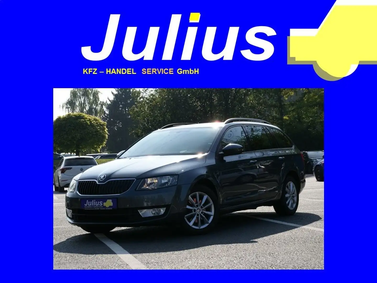 Skoda Octavia Combi Style 2.0 TDI AHK SHZ TEMPOMAT Gris - 1