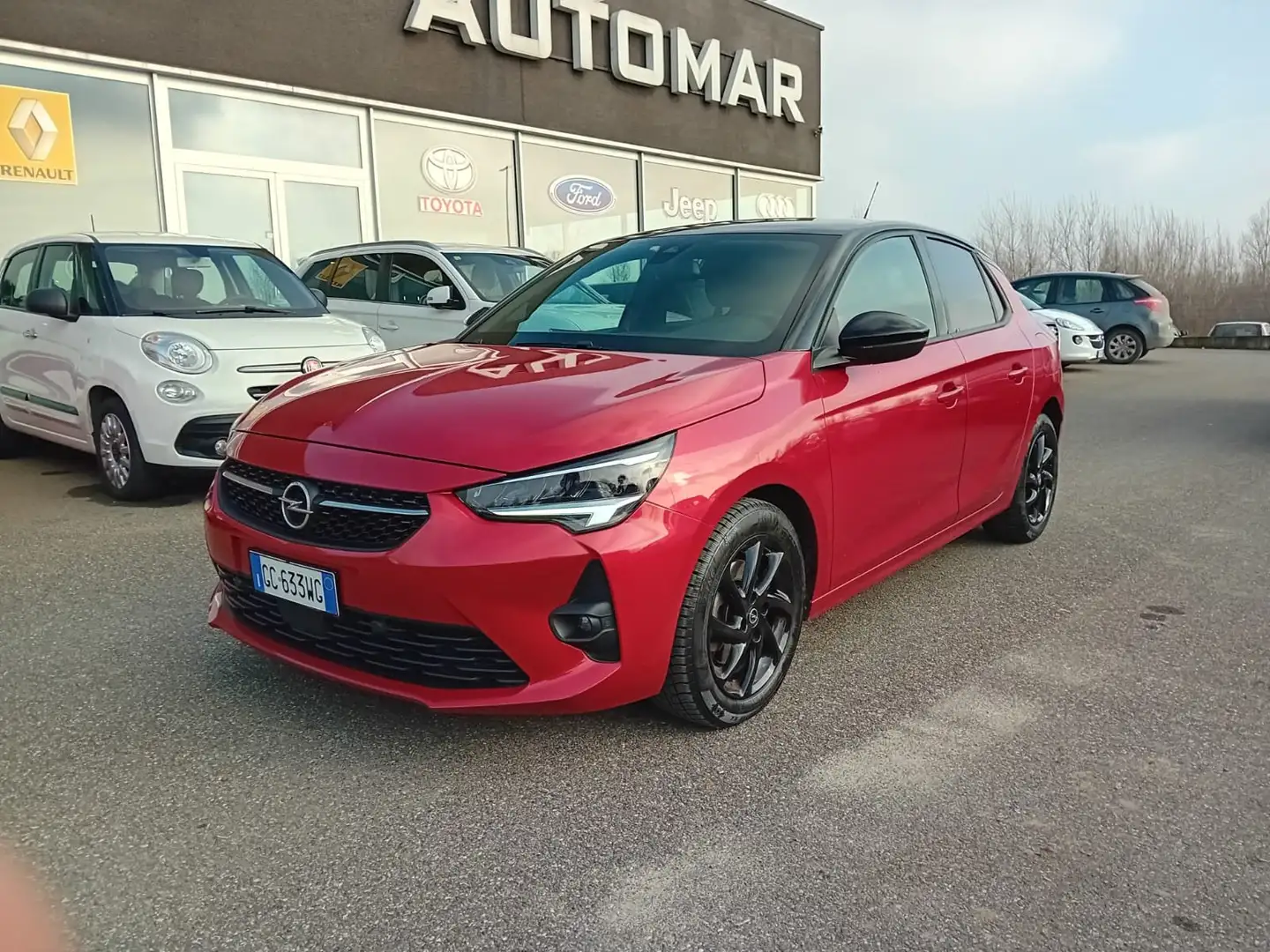 Opel Corsa 1.2 GS Line 100 CV Unicoproprietario Rosso - 2