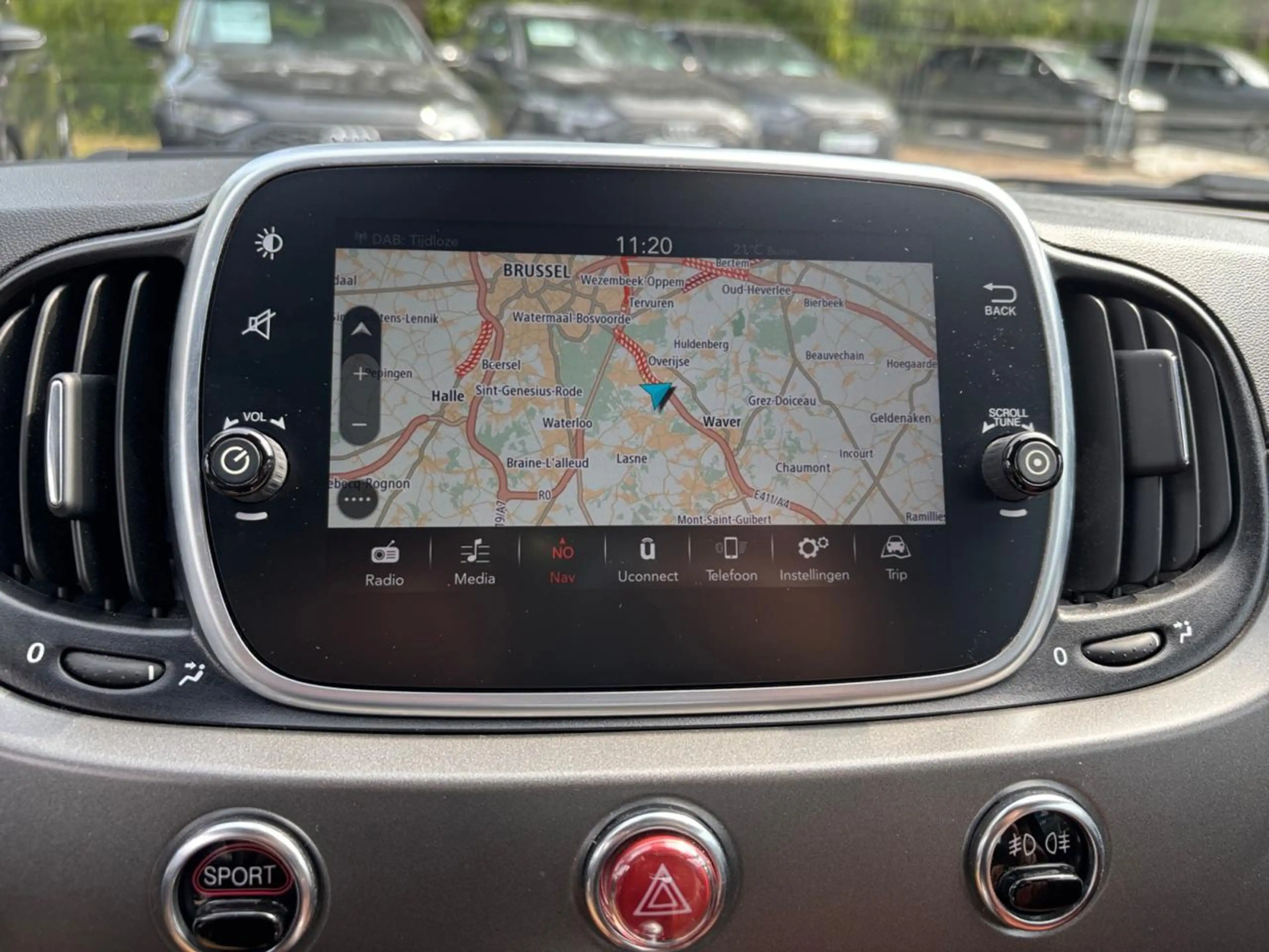 Abarth 595C 1.4 T-Jet Turismo Leder / GPS / Parkeersensoren achteraan — photo 13