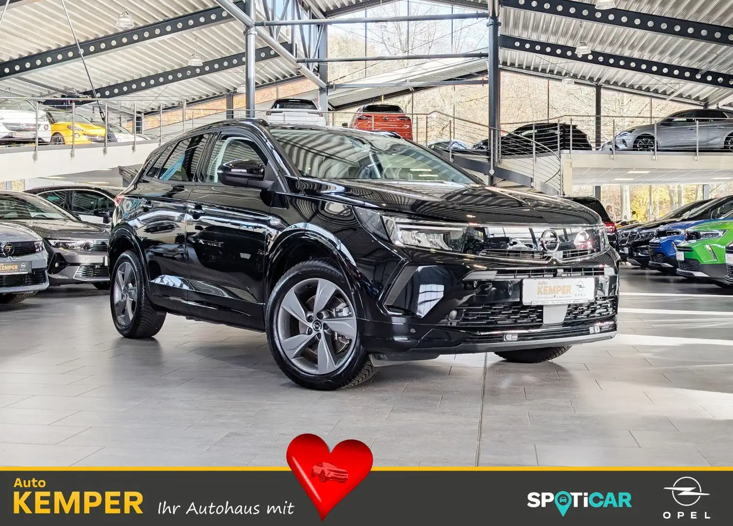 Opel Grandland X Grandland 1.6 Hybrid GS *ACC*Kamera*Navi* Noir - 1