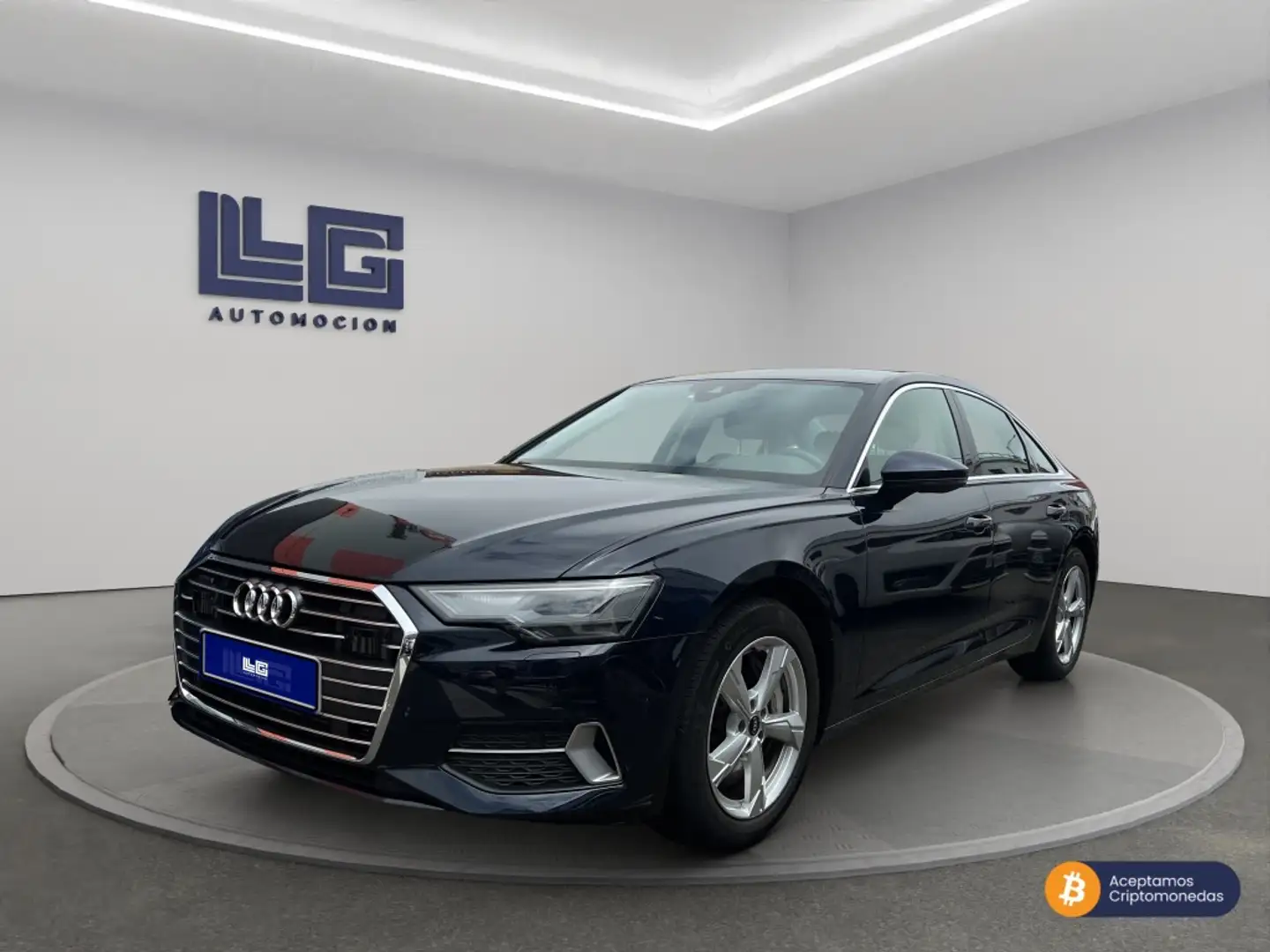 Audi A6 50 TFSIe quattro-ultra S tronic Bleu - 1