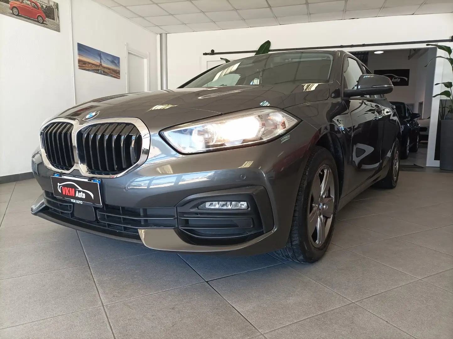BMW 116 Serie 1 F40 116d Business Advantage Grigio - 1