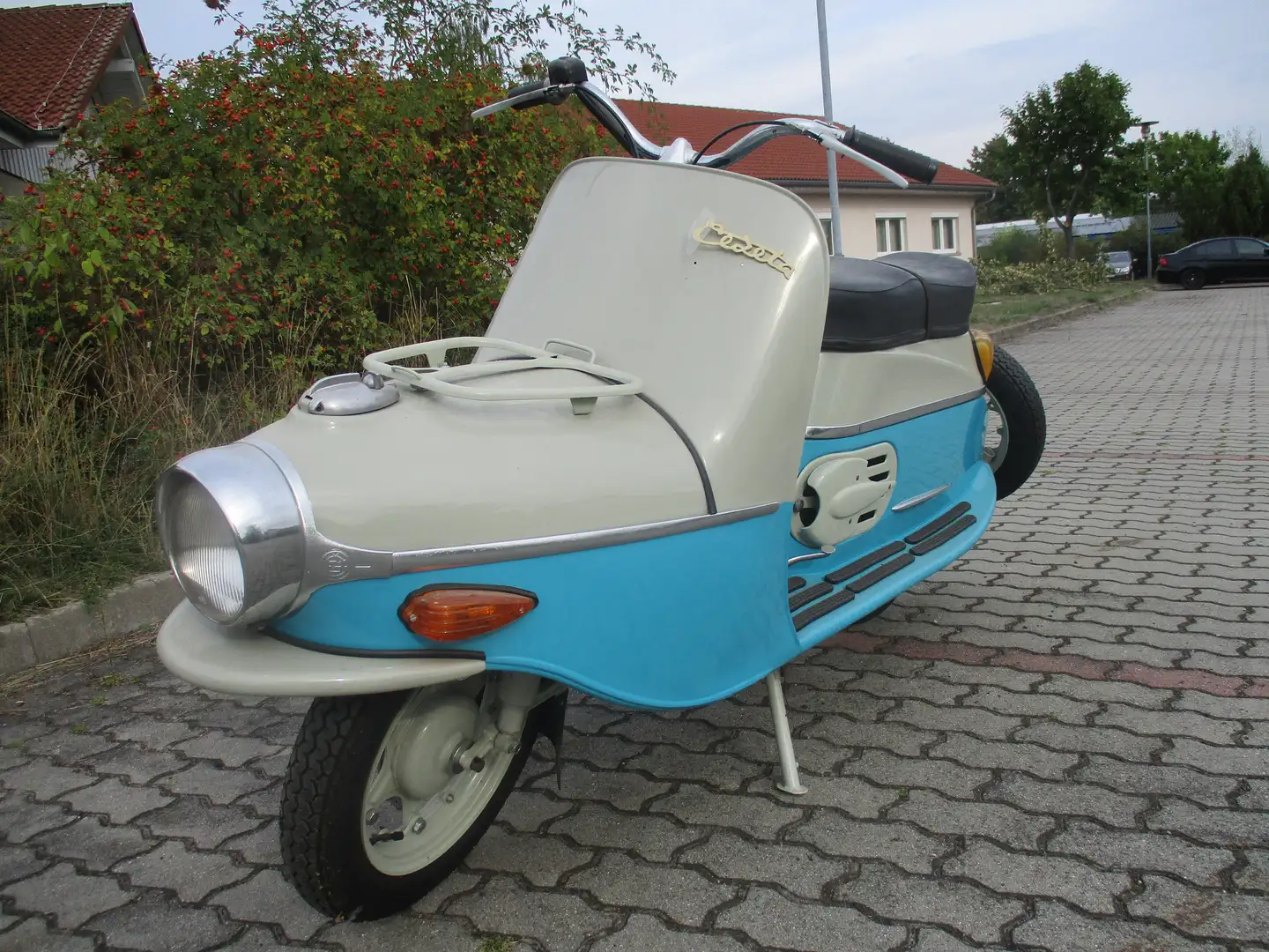 Jawa Tatran Roller Cezeta 502 Blau - 2