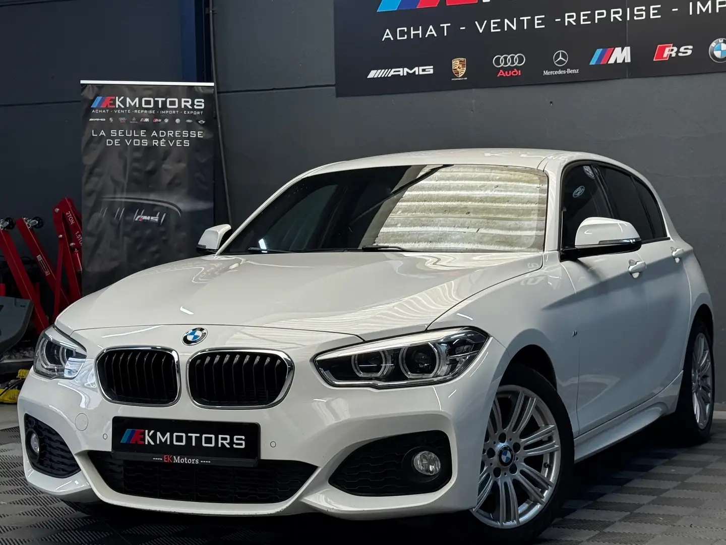 BMW 118 *PACK M*BI-XENON*ALCANTARA*FULL OPTS Wit - 1