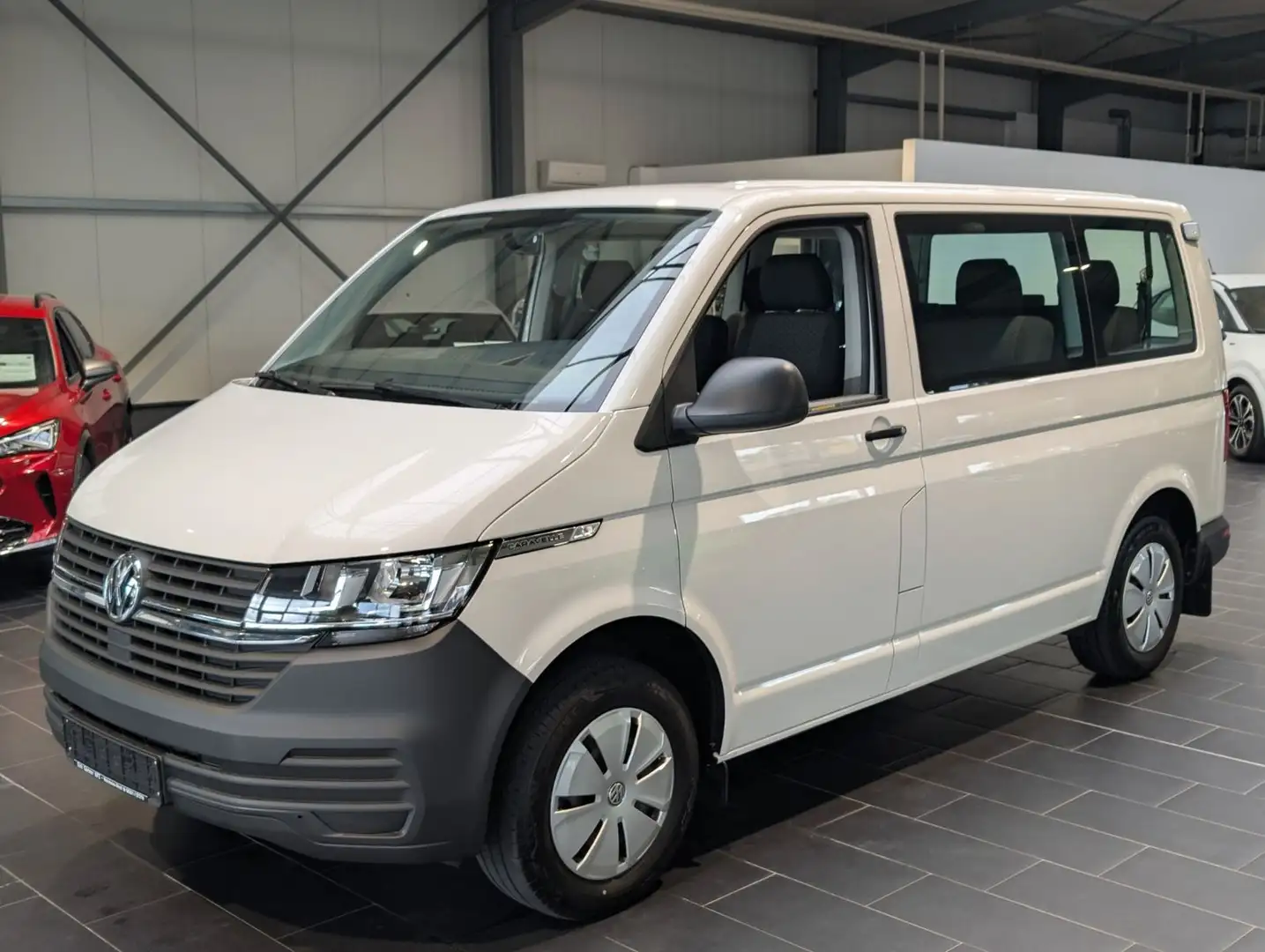 Volkswagen T6 Caravelle T6.1 Caravelle Kurz Trendline Klimaaut. 9Sitzer Blanc - 1