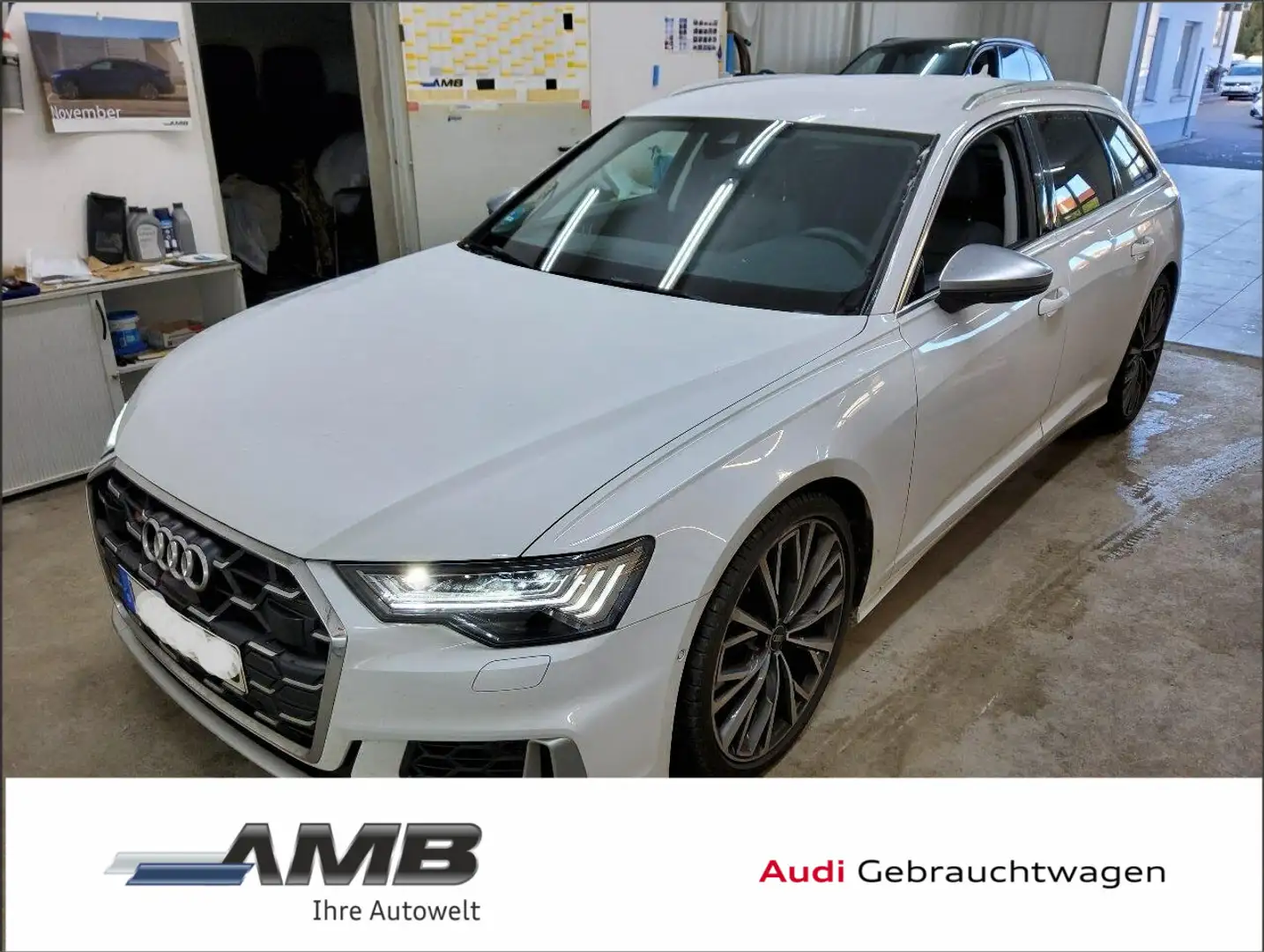Audi S6 TDI HD-Matrix/Assistenzpaket Plus/360° Weiß - 1