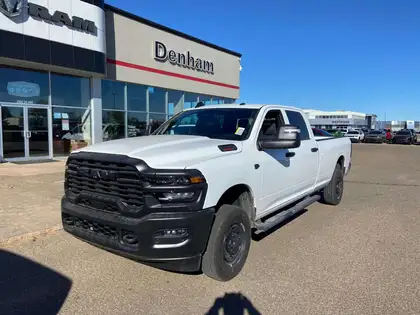 White 2027 RAM 2500 Pickup Truck Four-Wheel Drive 8-Speed Automatic