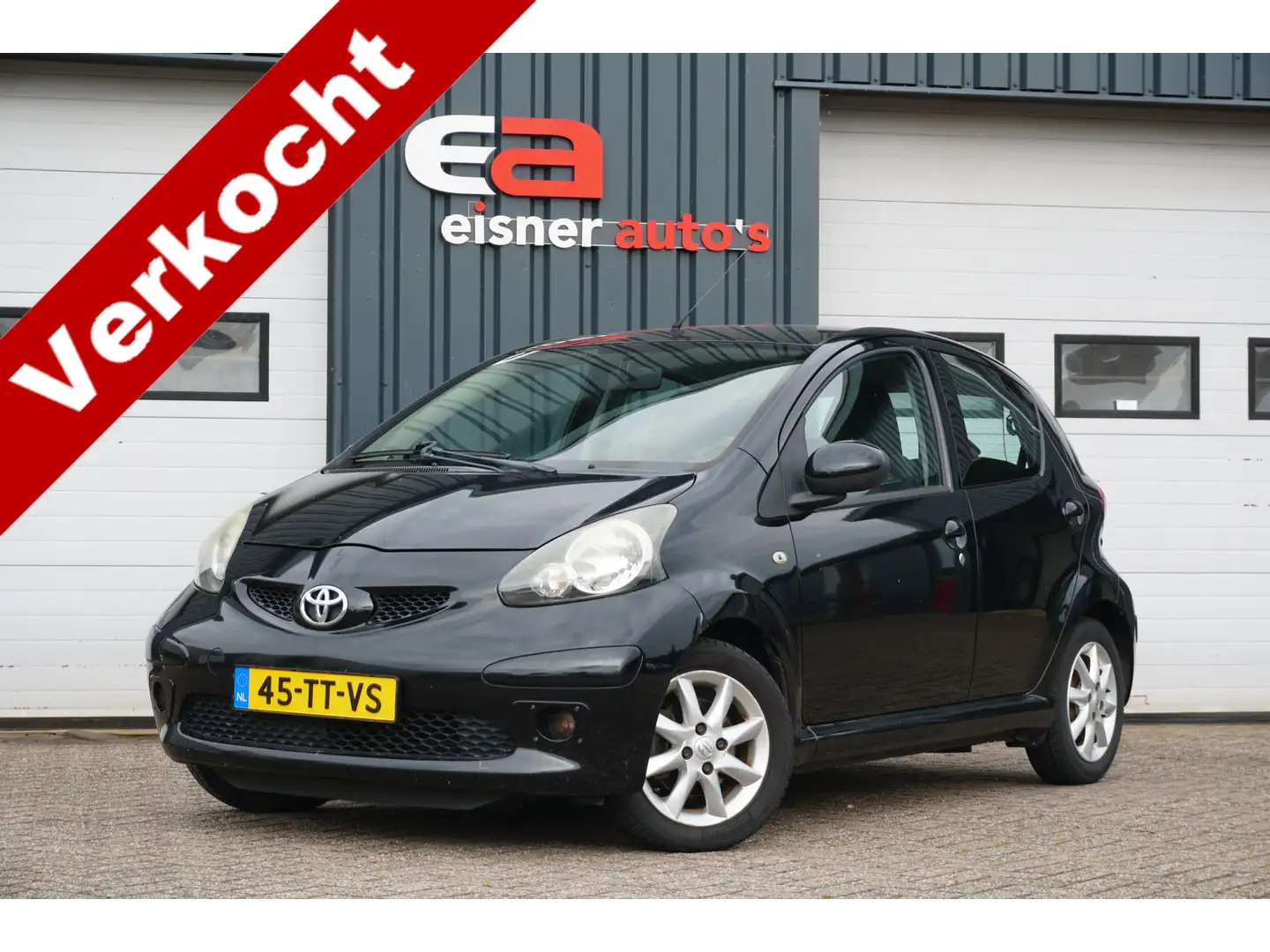 Toyota Aygo 1.0-12V Sport | AIRCO | 5-DEURS | CV | NAP | Schwarz - 1