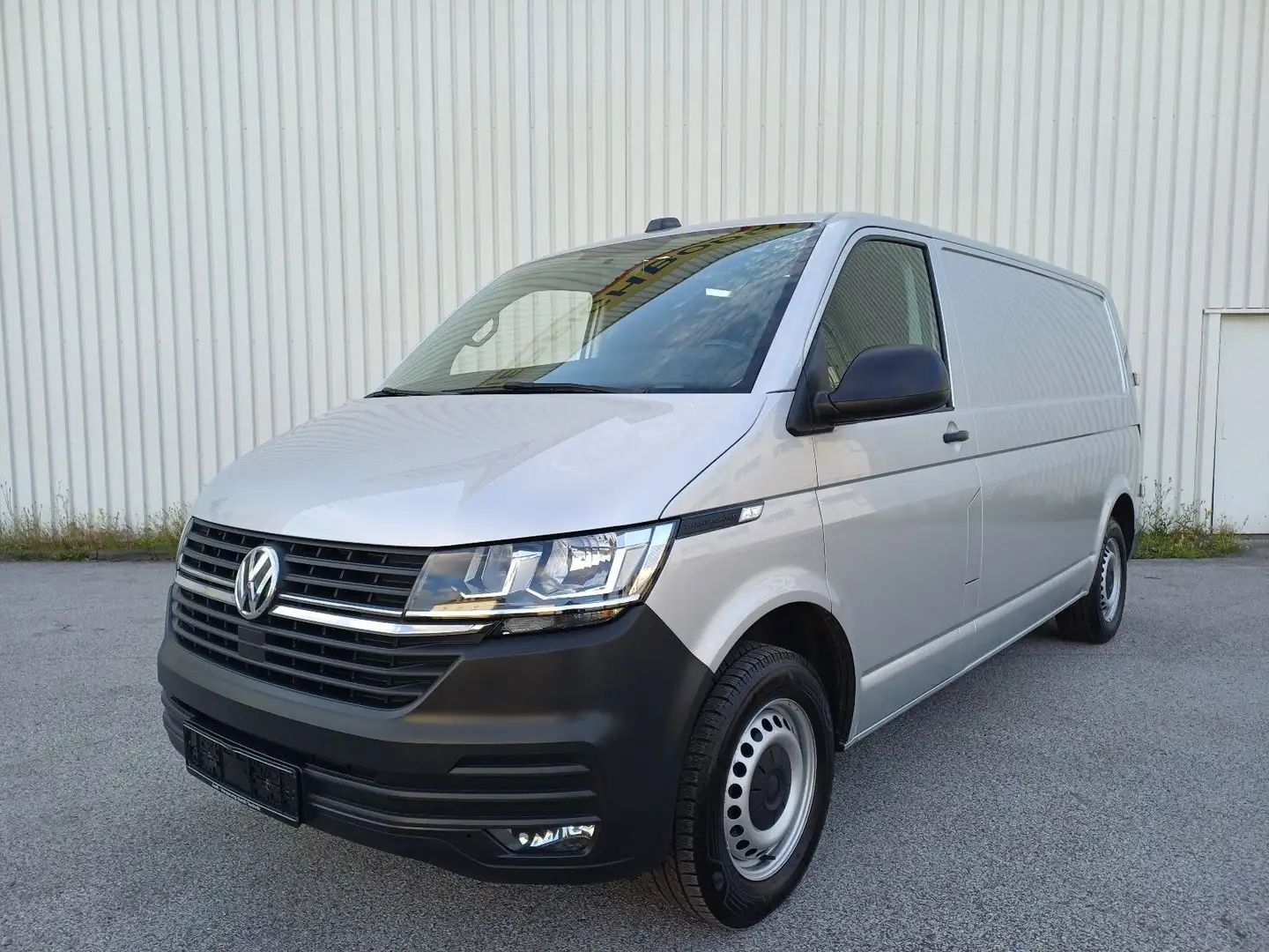 Volkswagen T6 Transporter T6.1 Transporter Kasten lang/Standh./ACC/Navi Silber - 1
