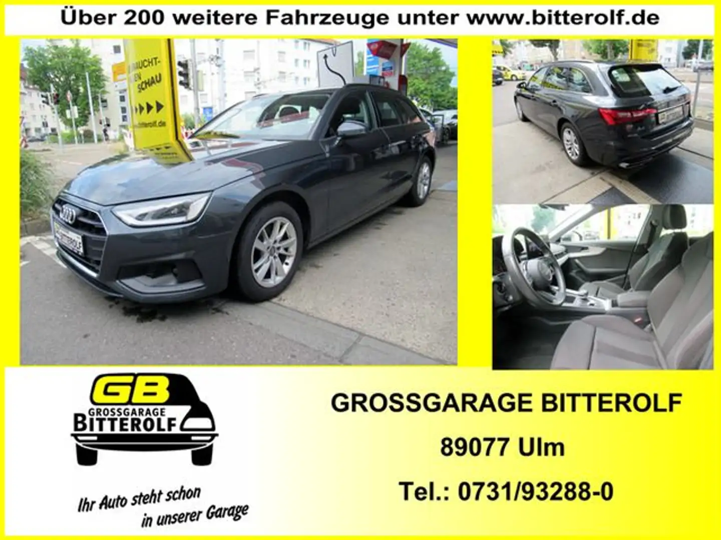 Audi A4 Avant 30TDI S Tronic Navi+/RFK/SHZ/PDC/Temp Grau - 1