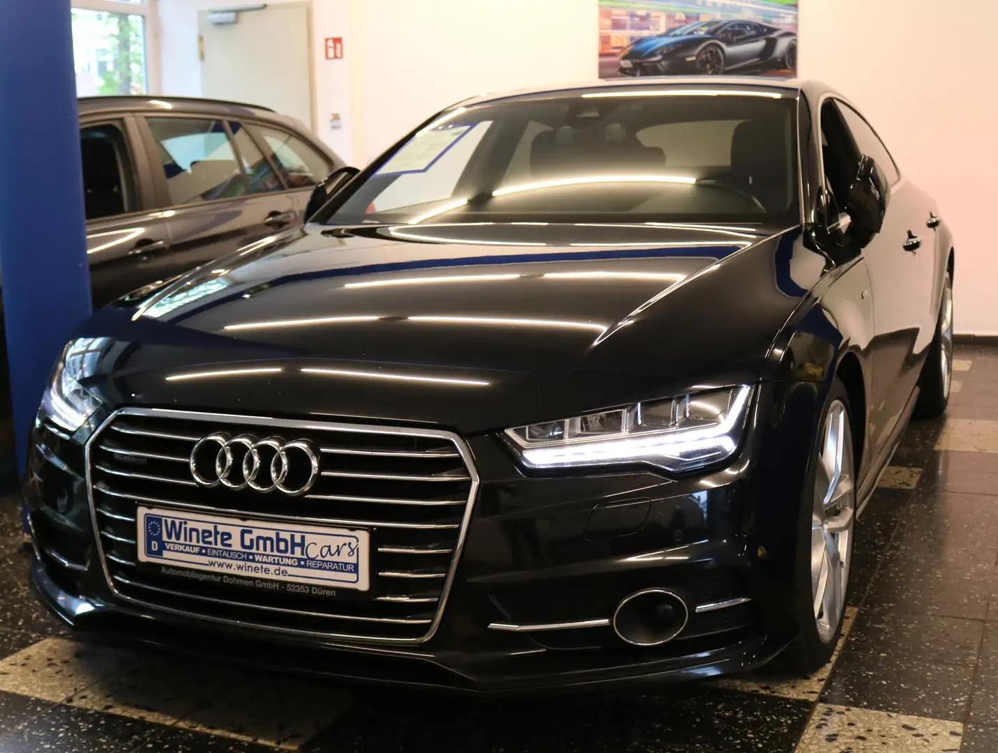 Audi A7 3.0 TDI clean die quattro S-line Sport Plus MATRIX Чорний - 1
