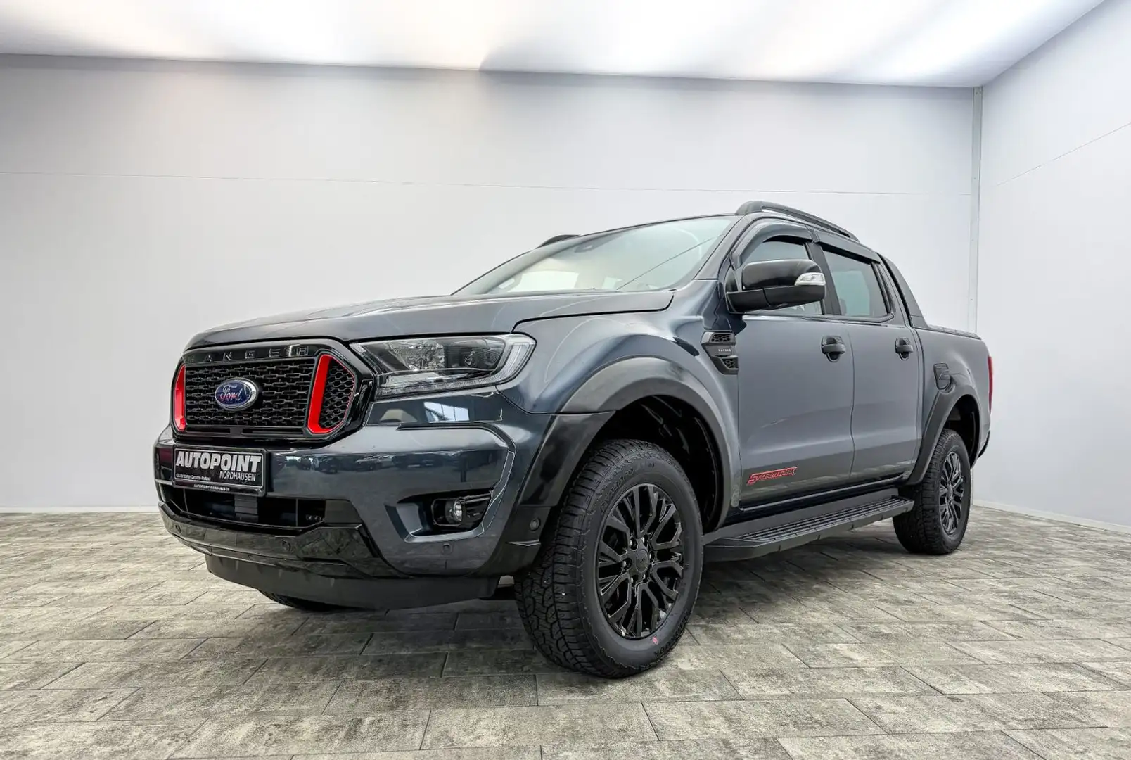 Ford Ranger Stormtrak 4x4 Garantie 09.2027 Gris - 1