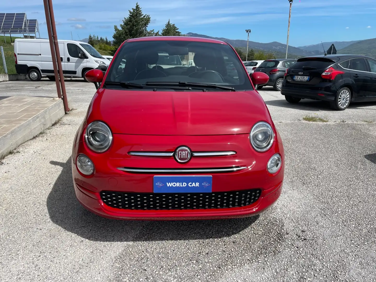 Fiat 500 1.0 Hybrid Lounge Rouge - 2