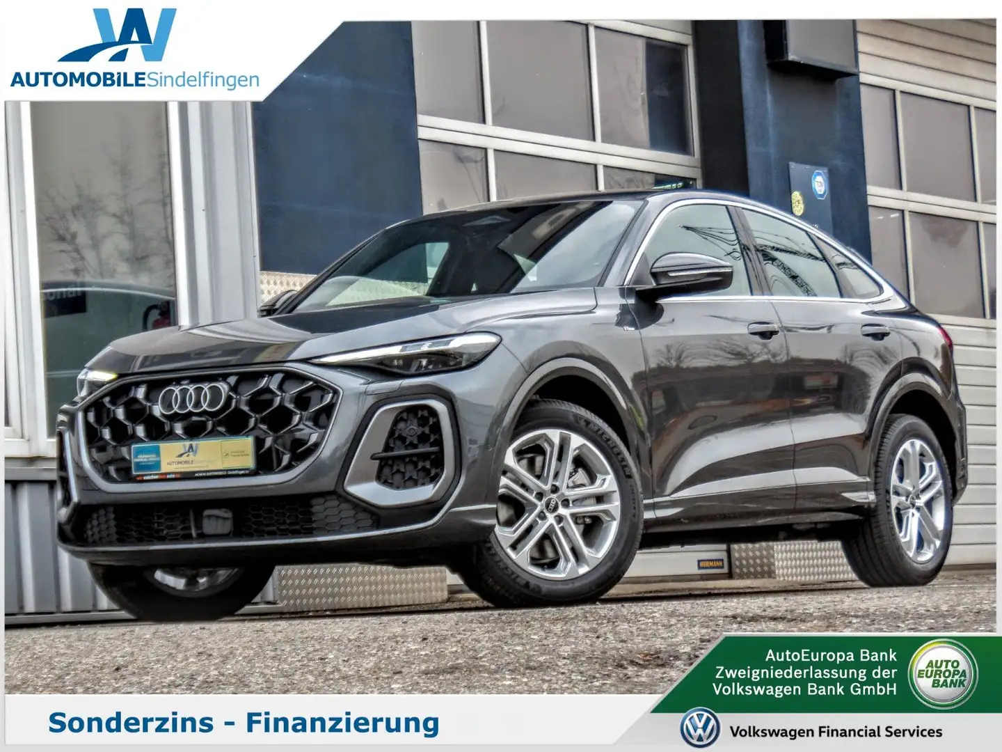 Audi Q5 Sportback TDI quattro 150 kW TECH 2x S LINE Gris - 1