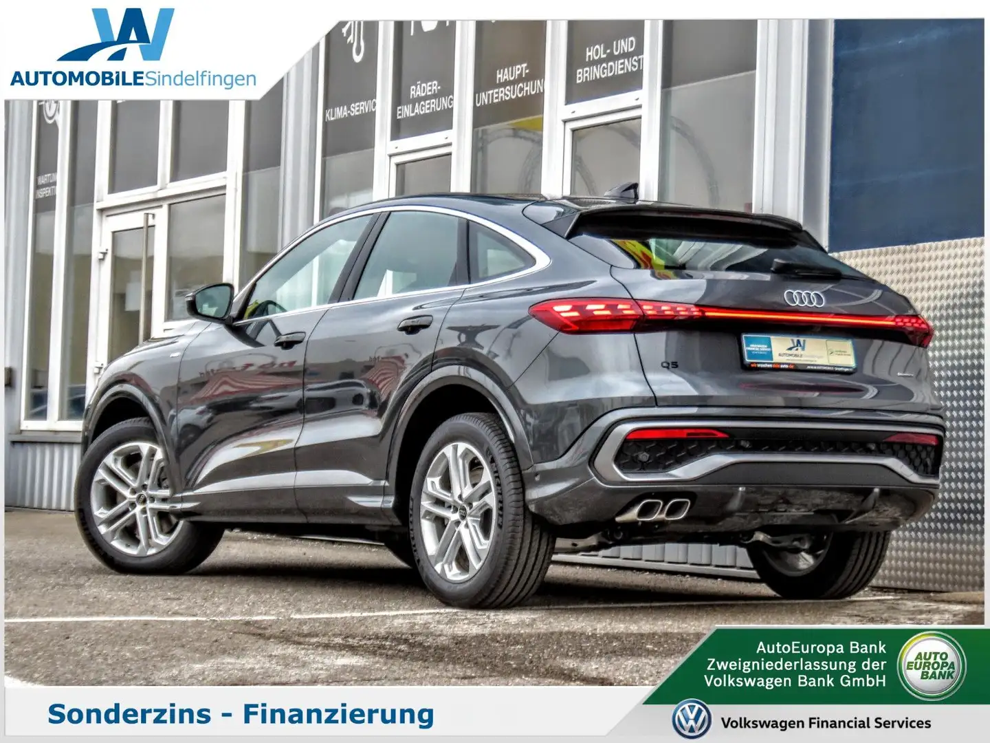 Audi Q5 Sportback TDI quattro 150 kW TECH 2x S LINE Gris - 2