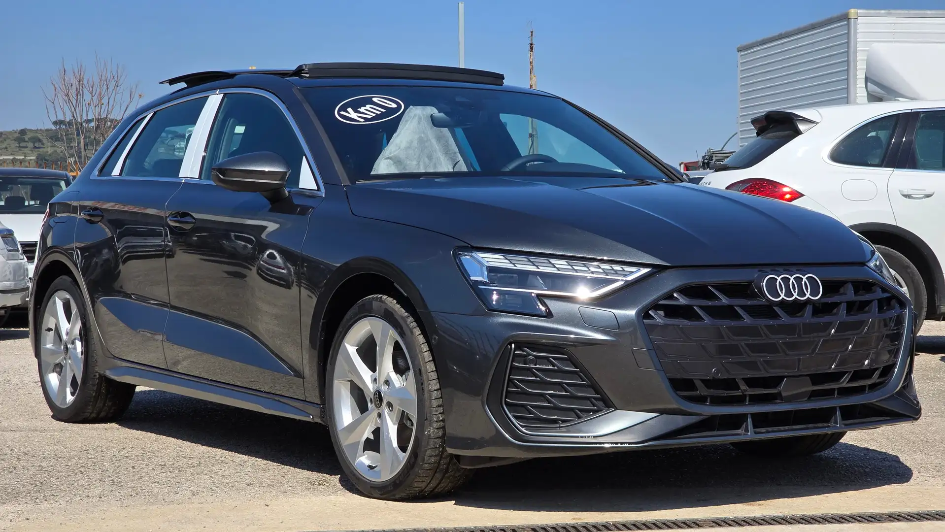 Audi A3 Sportback 35 2.0 tdi S line edition Gris - 2