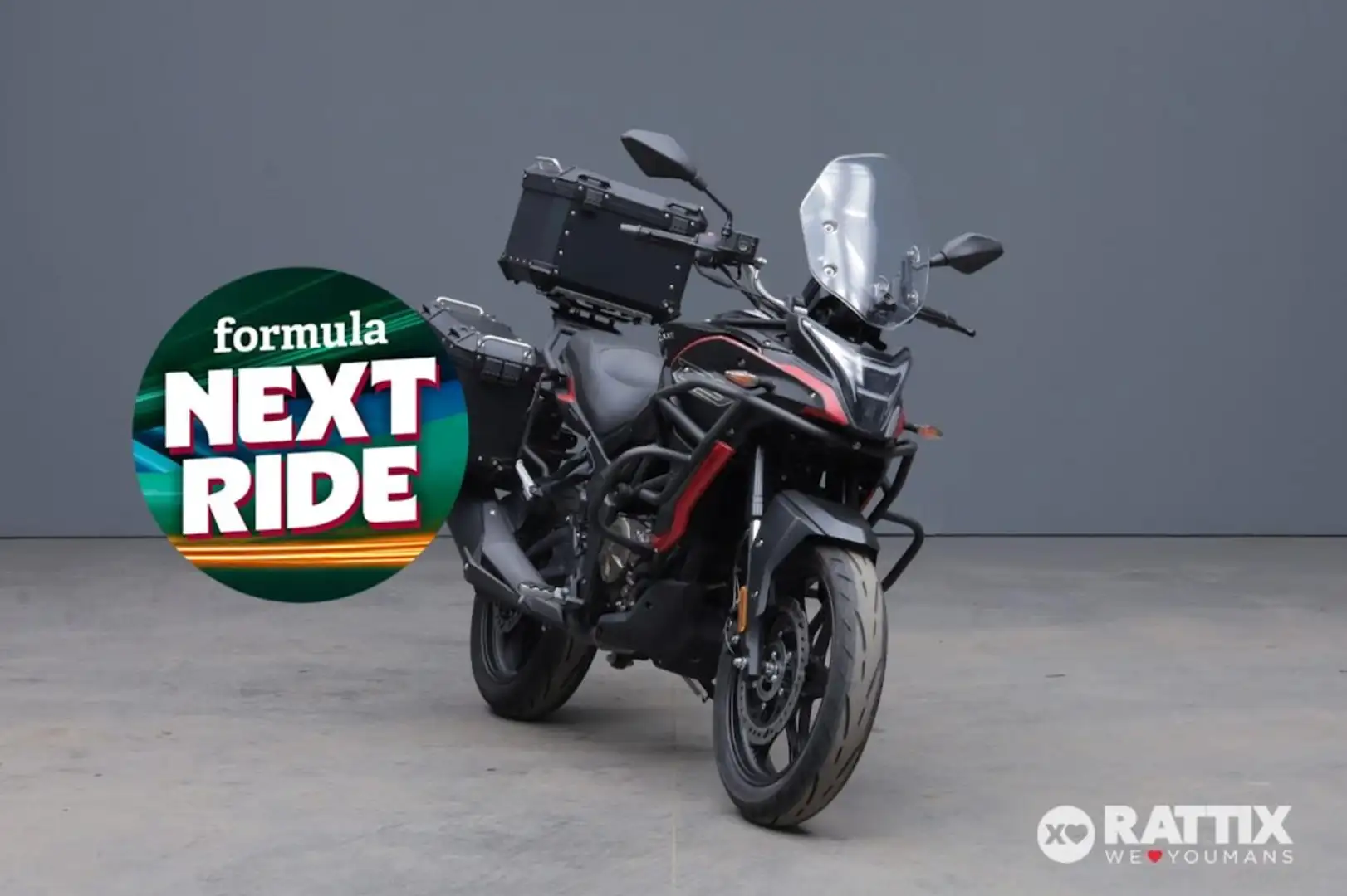 Voge Valico 300 DS E5 c/borse Nero - 1