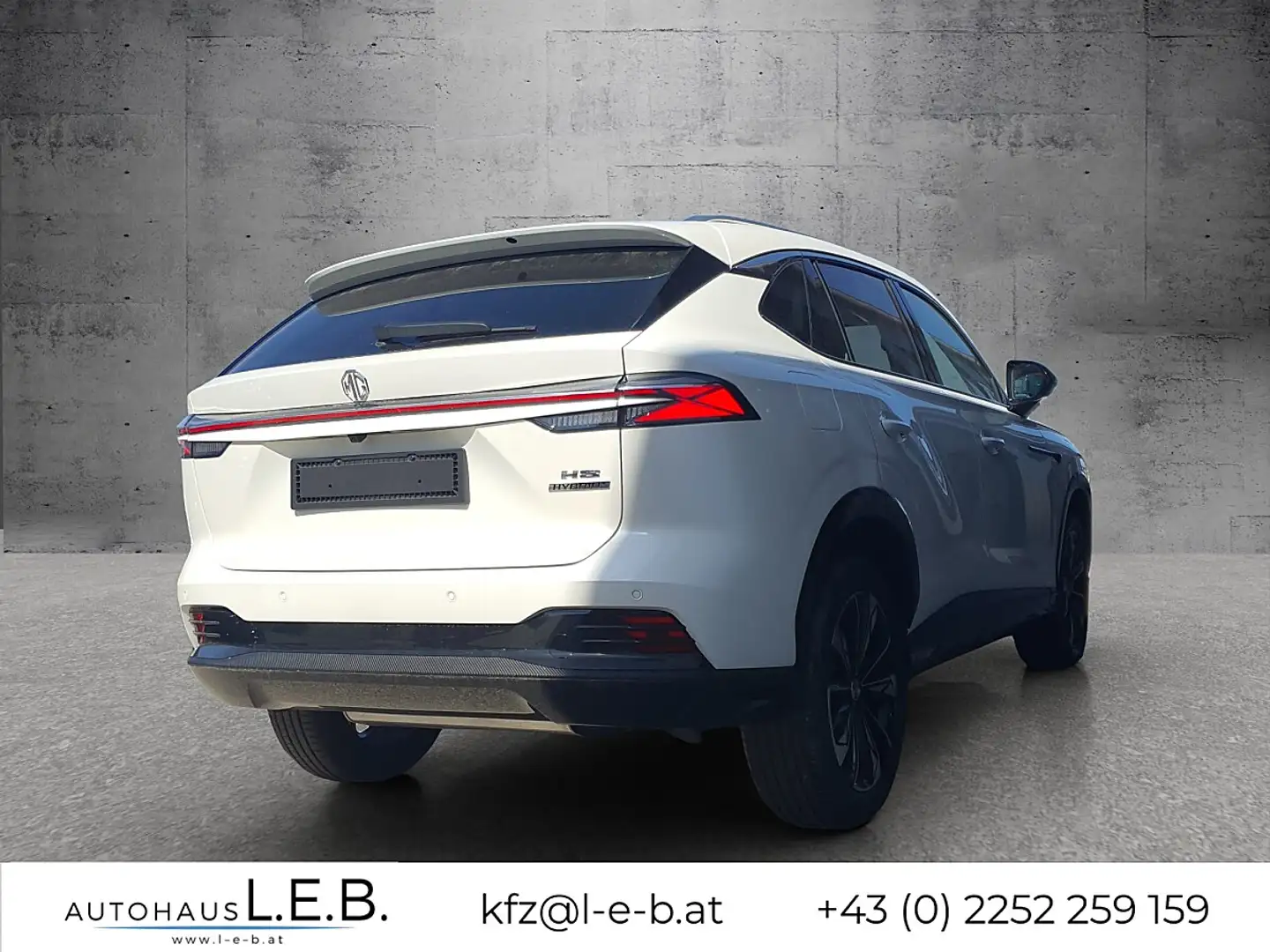 MG HS Hybrid+ Luxury 1,8Wh Aut. Weiß - 2