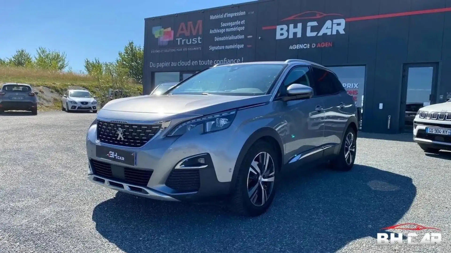 Peugeot 3008 GENERATION-II 1.6 THP 165 ALLURE EAT BVA START-STOP Gris - 1