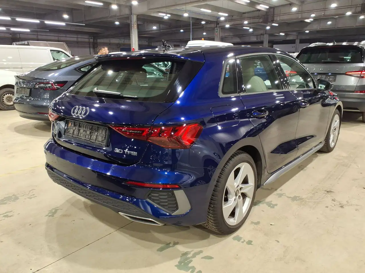 Audi A3 Sportback 30 TFSI S line APP GPS CAMERA CAPT 360 MATRIX CUIR, миниатюра 3
