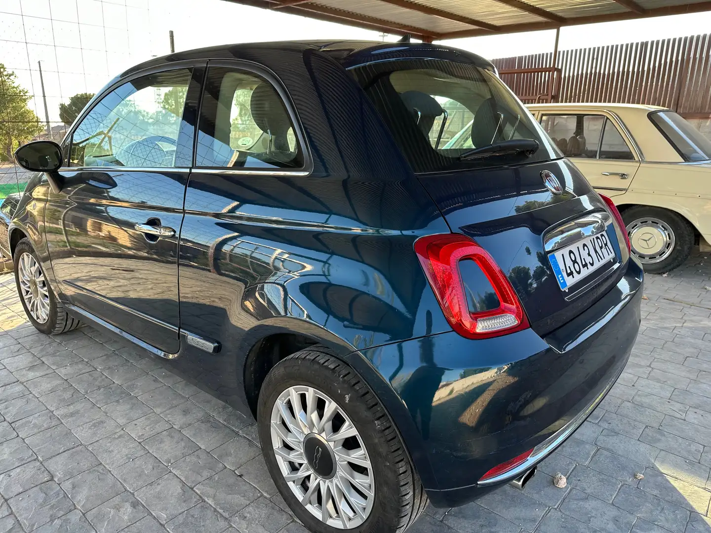 Fiat 500 60000 km Azul - 1