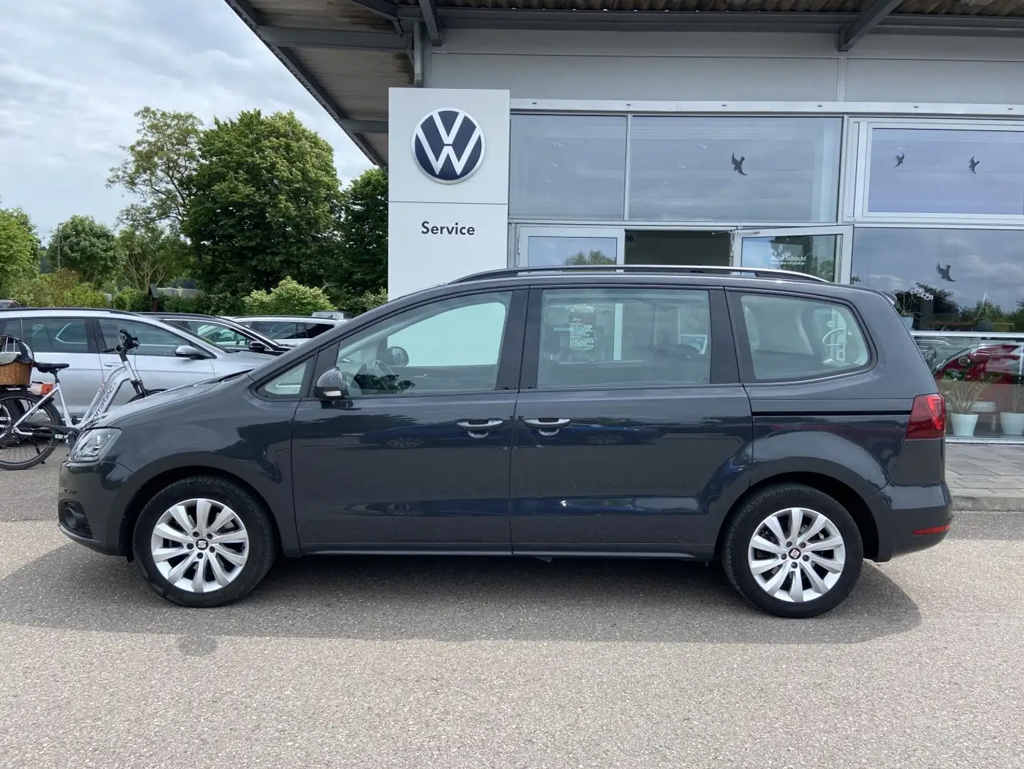 SEAT Alhambra 1.4 TSI DSG Style 17"+NAVI+FULL-LINK+KA Grau - 2