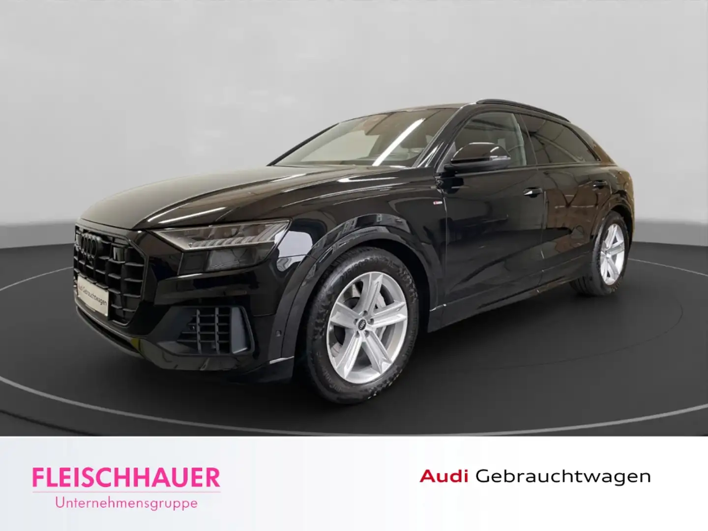 Audi Q8 55 TFSI e quattro Sportpaket HUD Luftfederung AD N Schwarz - 1