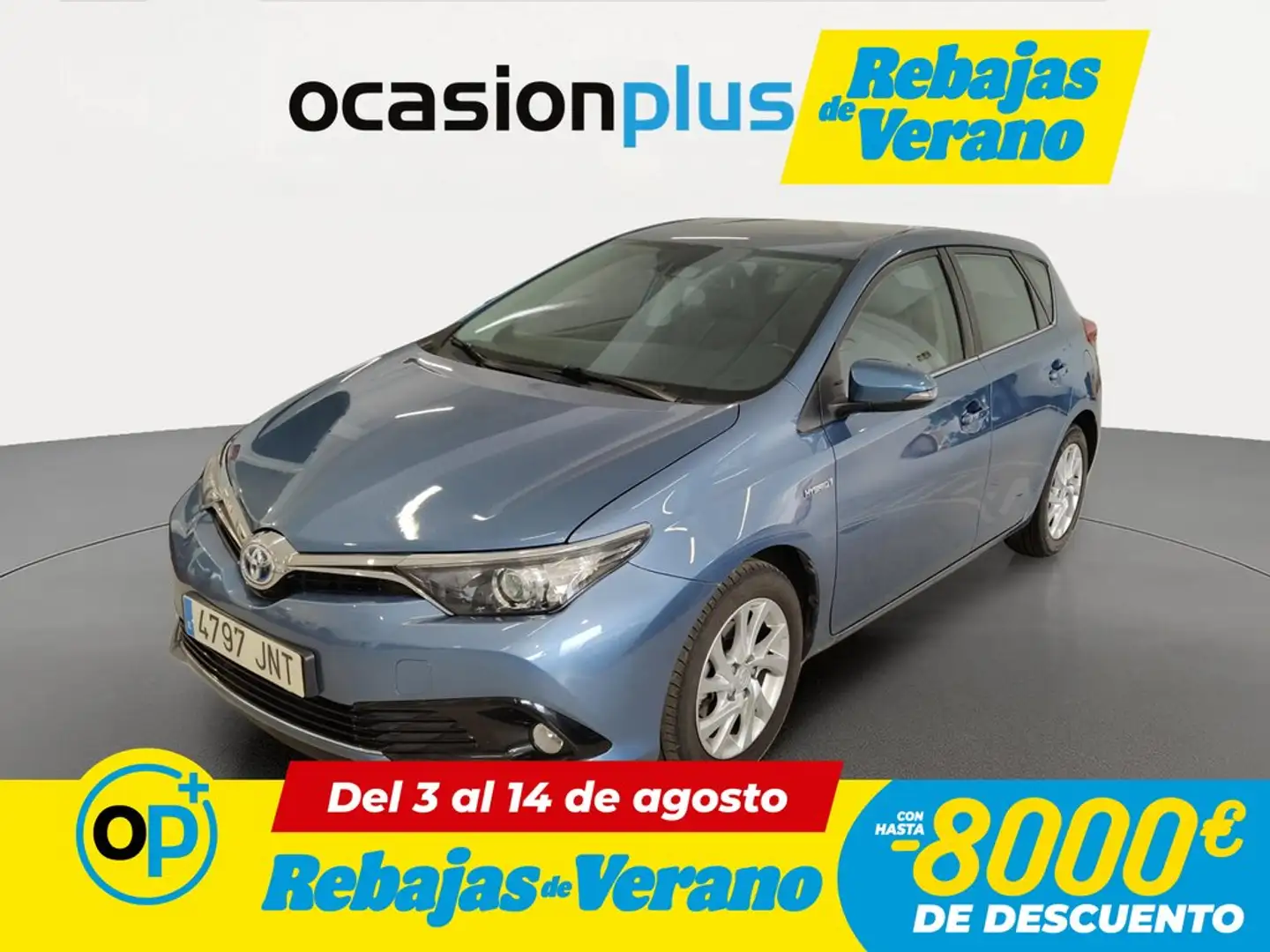 Toyota Auris hybrid 140H Active Azul - 1