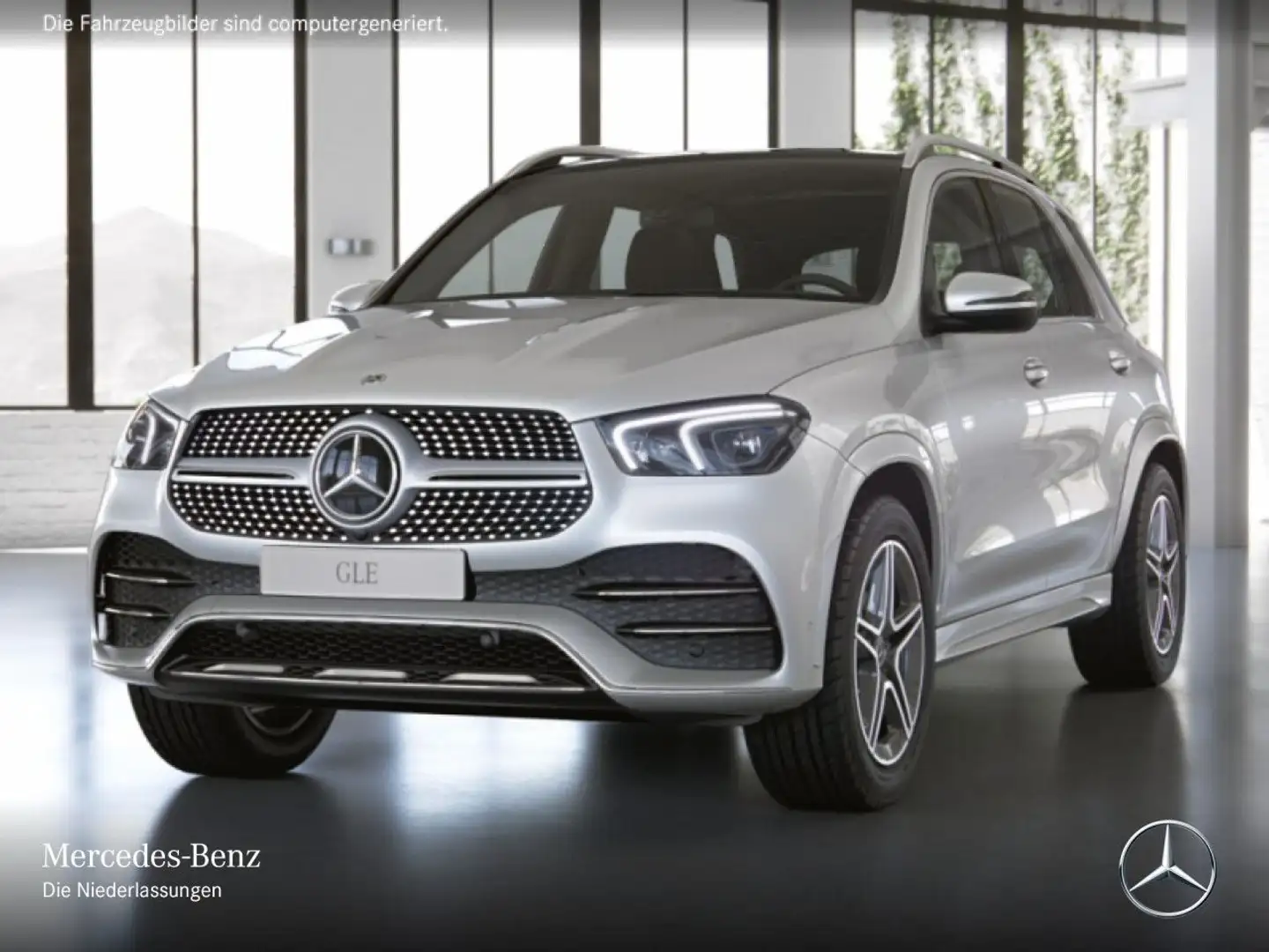 Mercedes-Benz GLE 350 d 4M AMG+EXCLUSIVE+PANO+AHK+MULTIBEAM+9G Blanc - 2