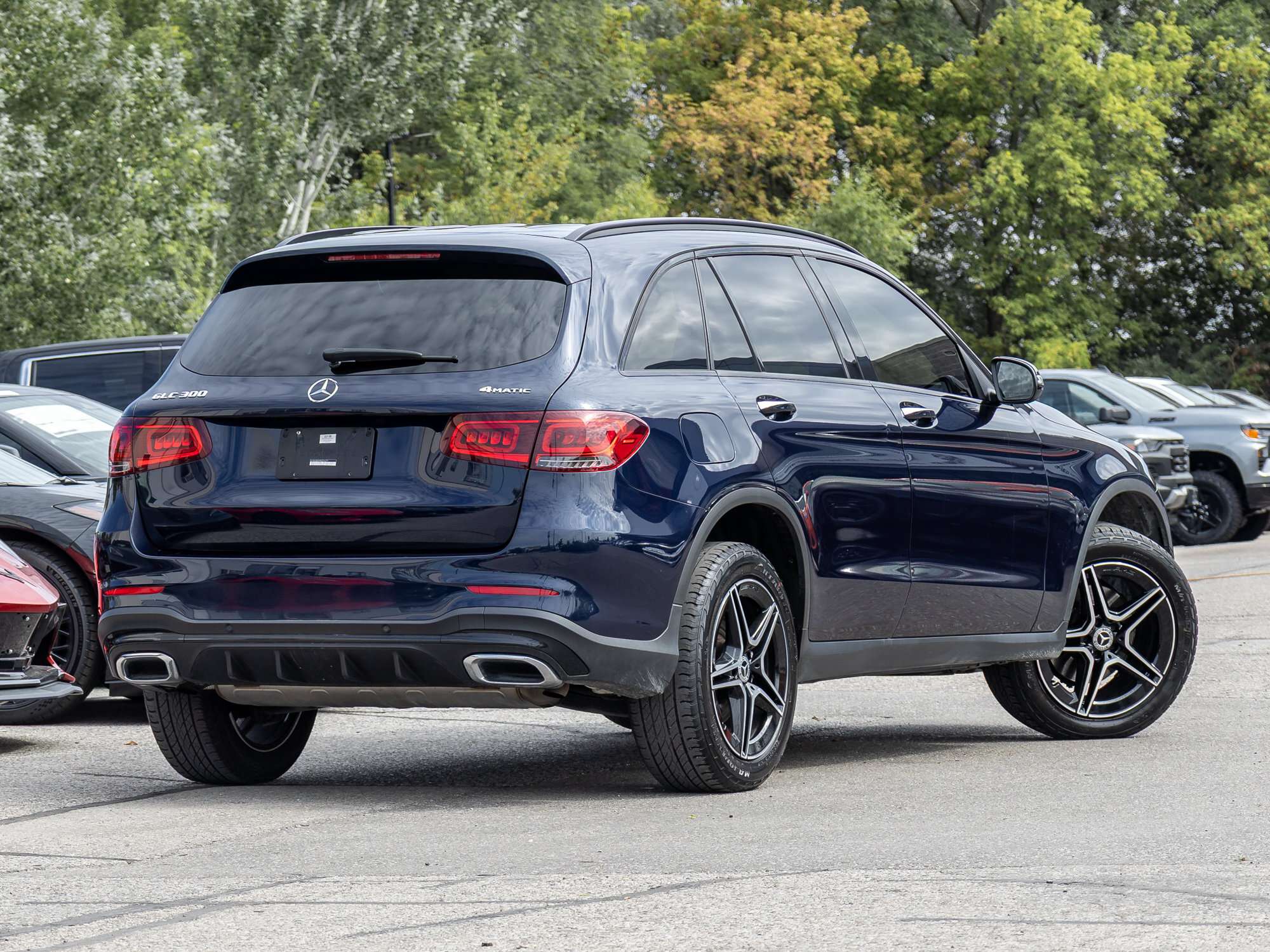 used 2022 Mercedes-Benz GLC car, priced at $28,995