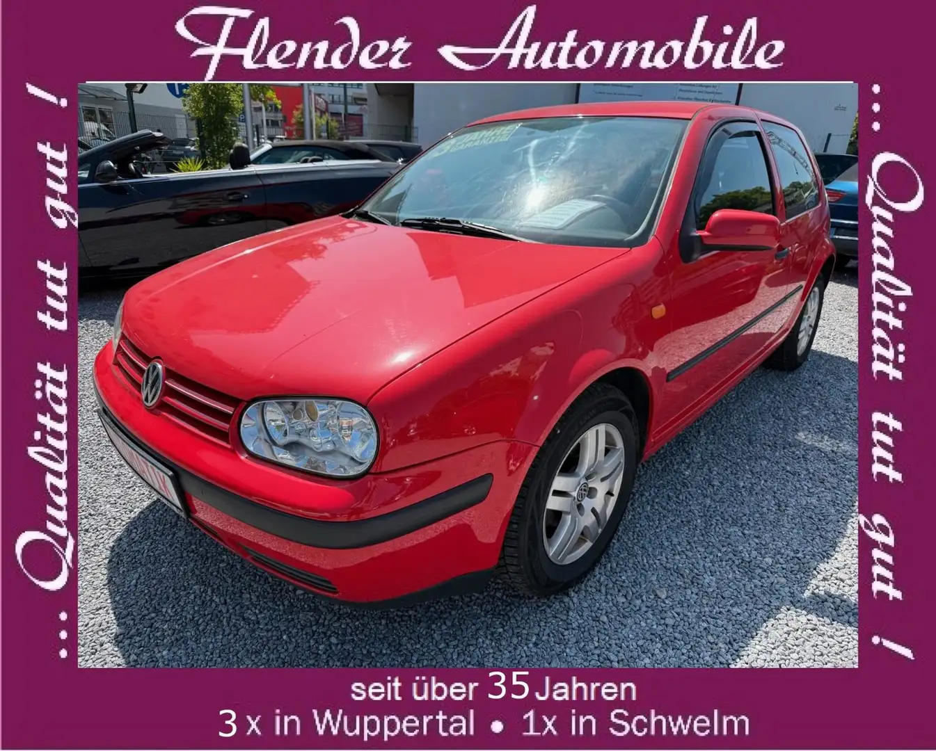 Volkswagen Golf 1.6 Automatik inkl. 3 Jahre Hausgarantie!!! Rosso - 1