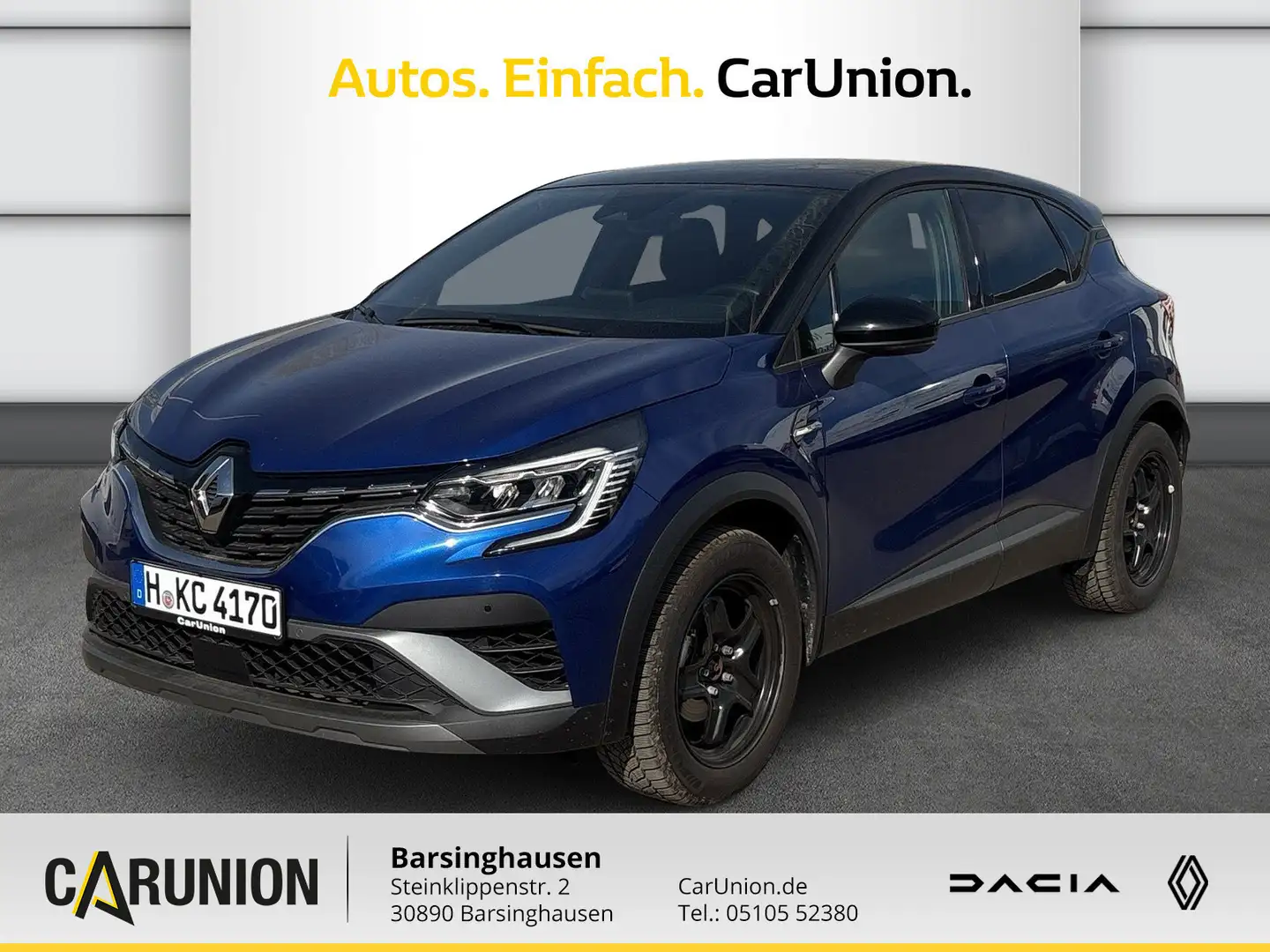 Renault Captur R.S. LINE TCe 140 Blau - 1