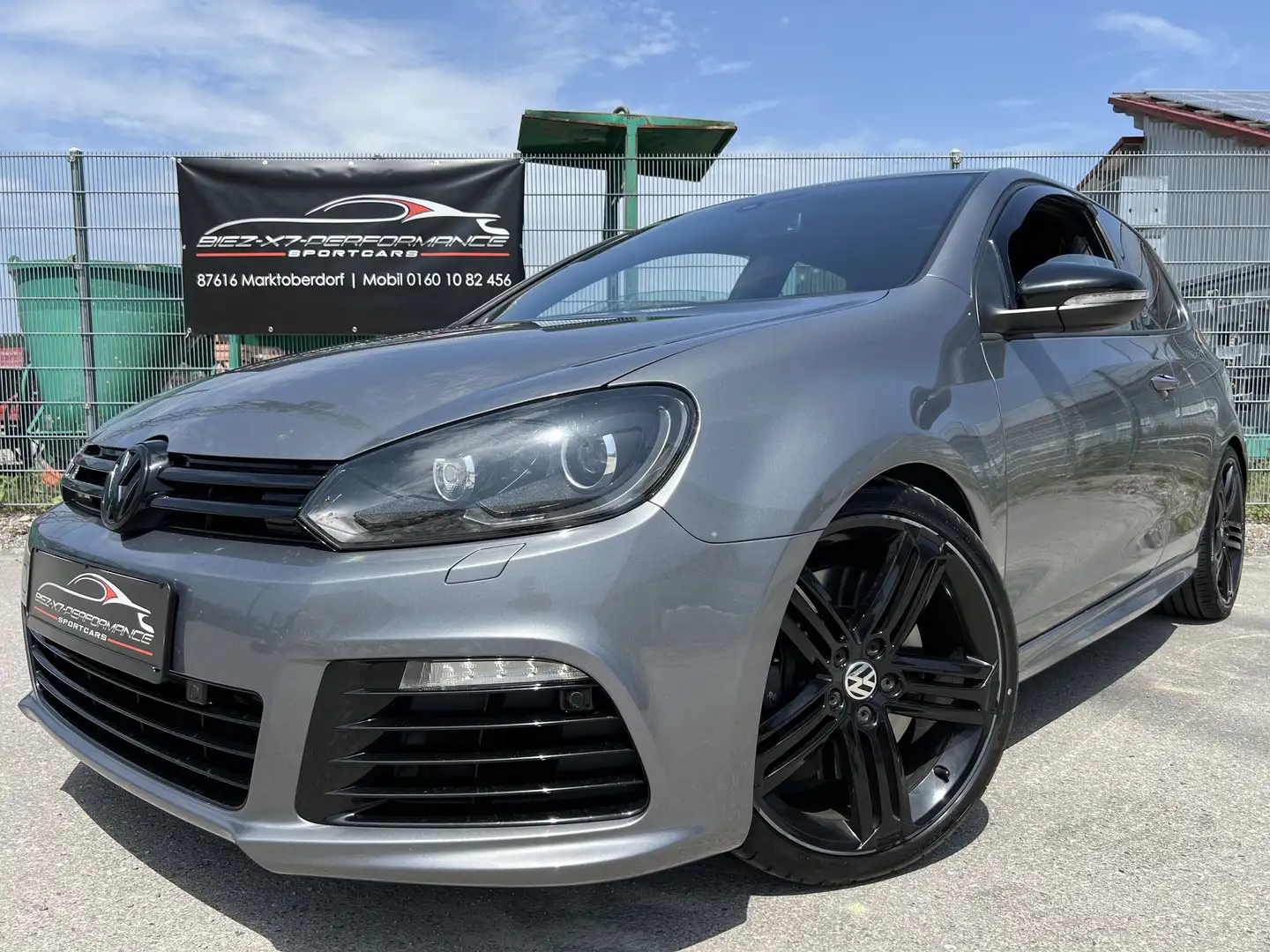 Volkswagen Golf R VI 4-Motion*DSG*Leder*Xenon*H&R*HJS-Downpipe*TOP! Grau - 1