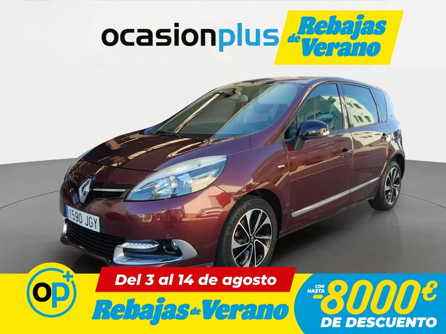 Renault Scenic 1.5dCi eco2 Energy Bose 110 Rojo - 1