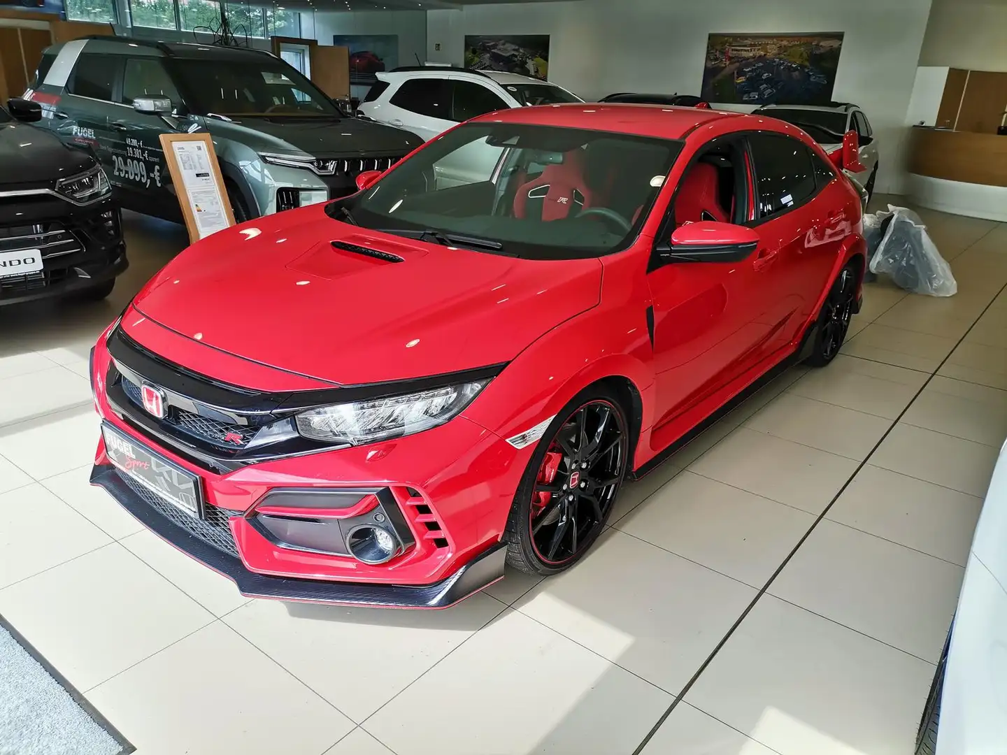 Honda Civic 2.0 VTEC Type R GT LED|Navi|ACC|RFK Rouge - 2