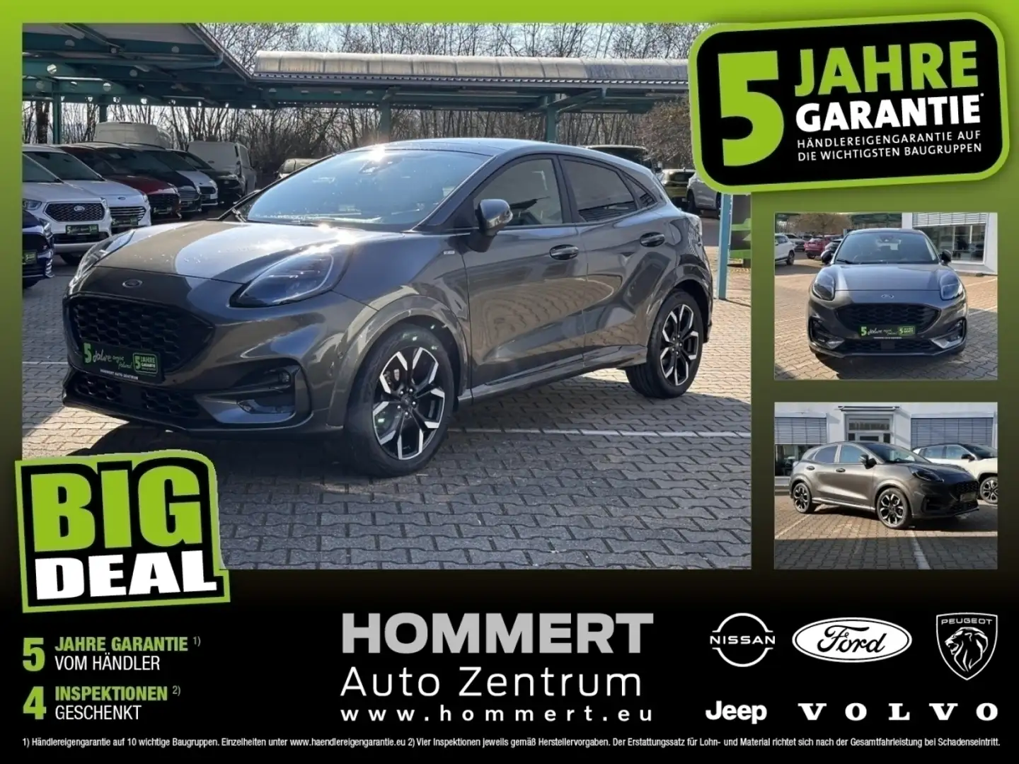 Ford Puma 1.0 EcoBoost ST-Line X *ACC*Pano*LED*Kamera Grijs - 1