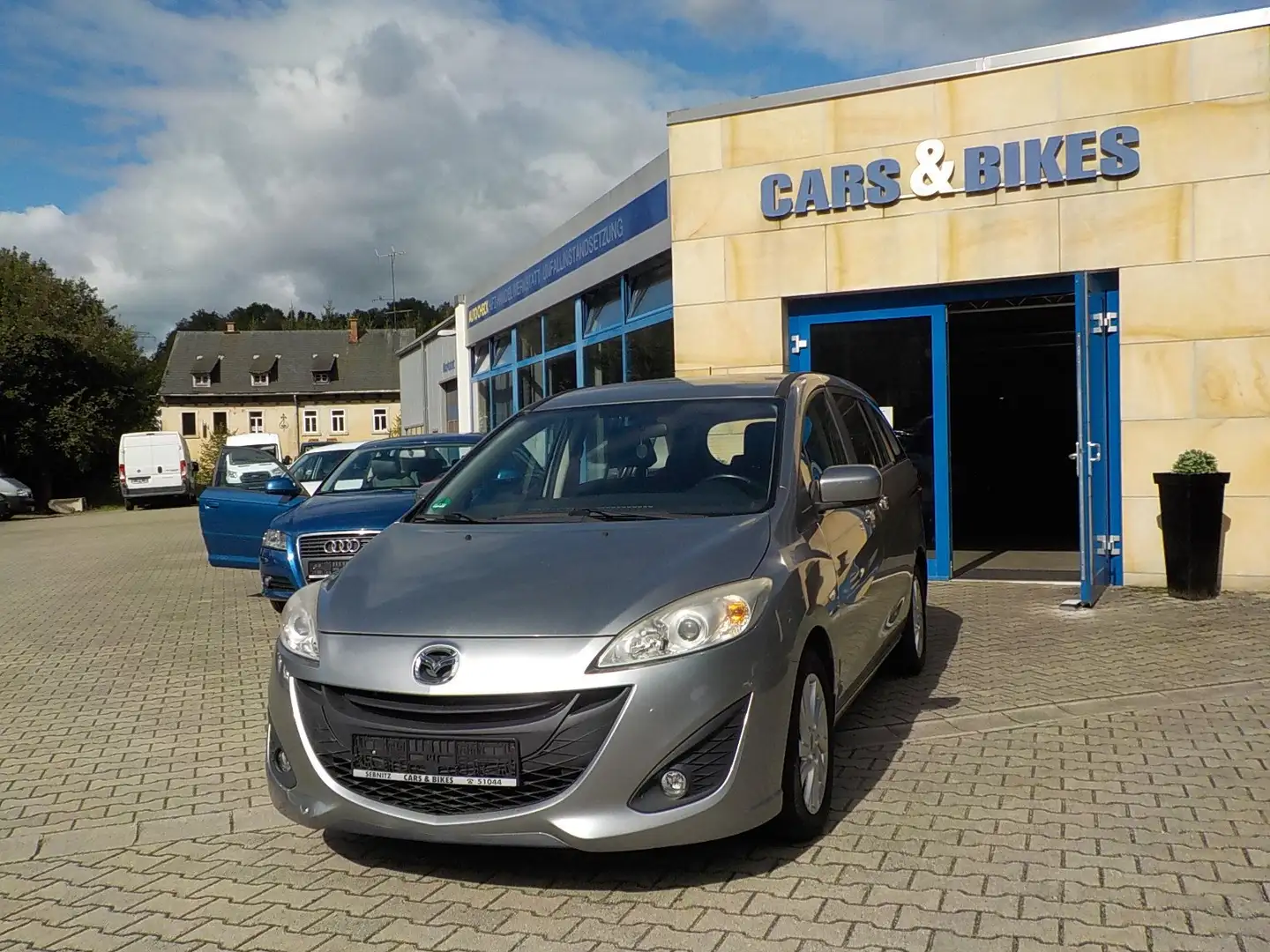 Mazda 5 Center-Line 7-SITZER! Gris - 2