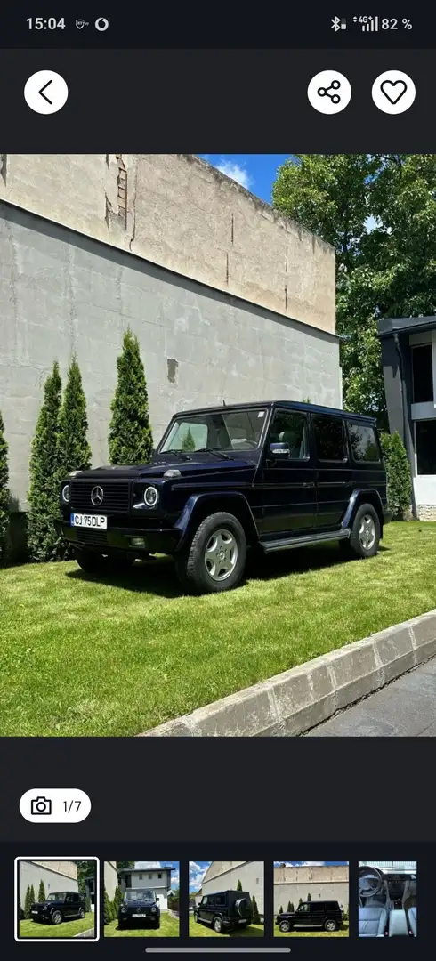 Mercedes-Benz G 270 CDI Automatik Blau - 1