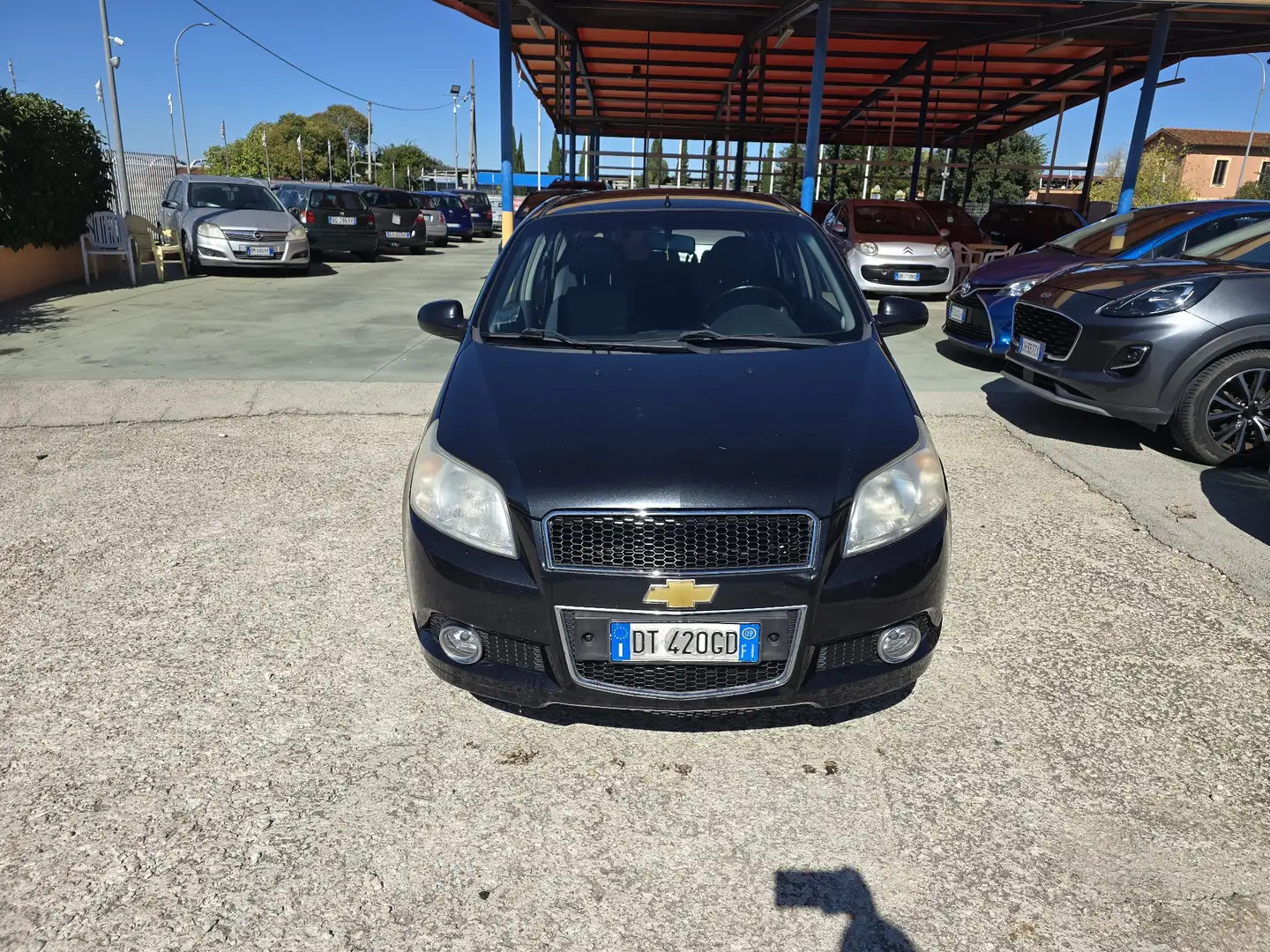 Chevrolet Aveo Aveo 2008 5p 1.2 LT ecologic Gpl Nero - 2