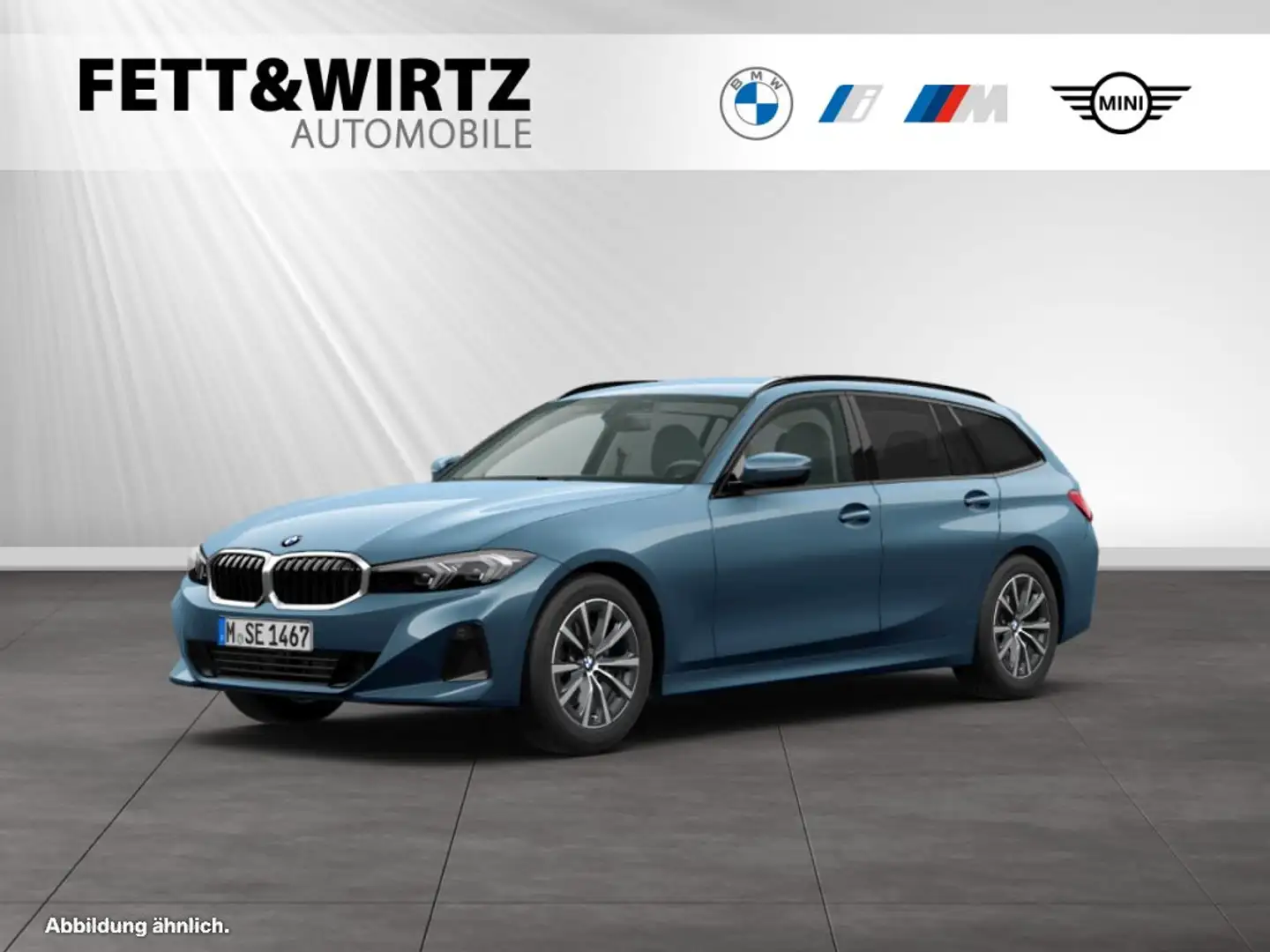 BMW 318 d Touring ParkingAssistant|HiFi|LC+ Azul - 1