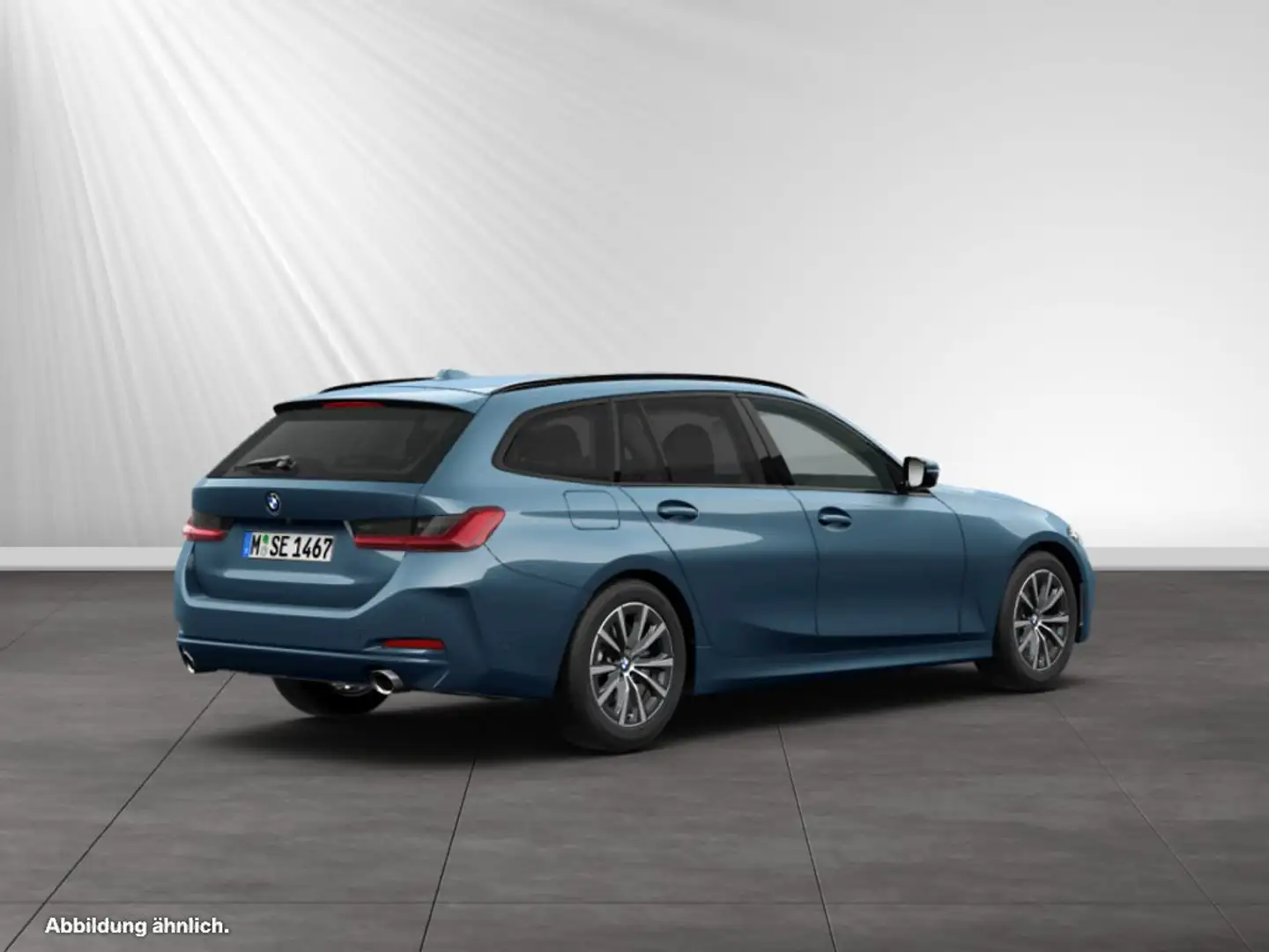 BMW 318 d Touring ParkingAssistant|HiFi|LC+ Azul - 2