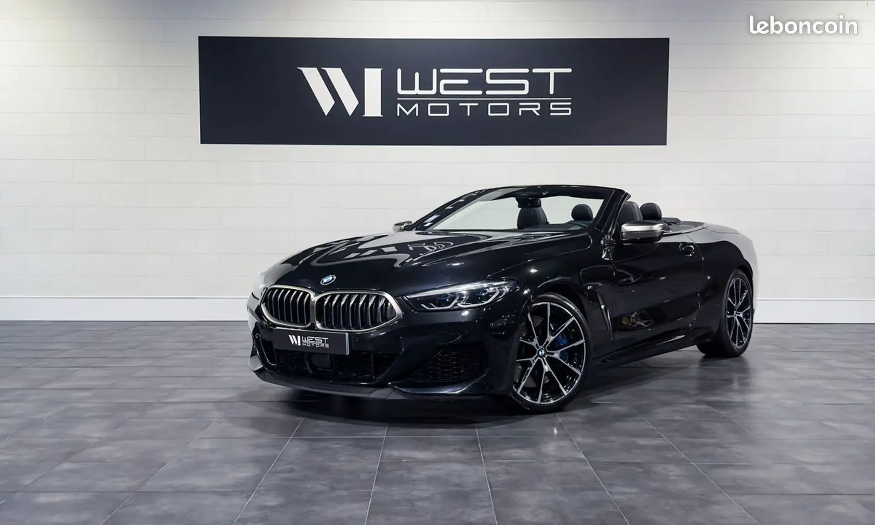 BMW M850 M850i Cabriolet V8 4.4 530 – Française Châssis Ada Noir - 1