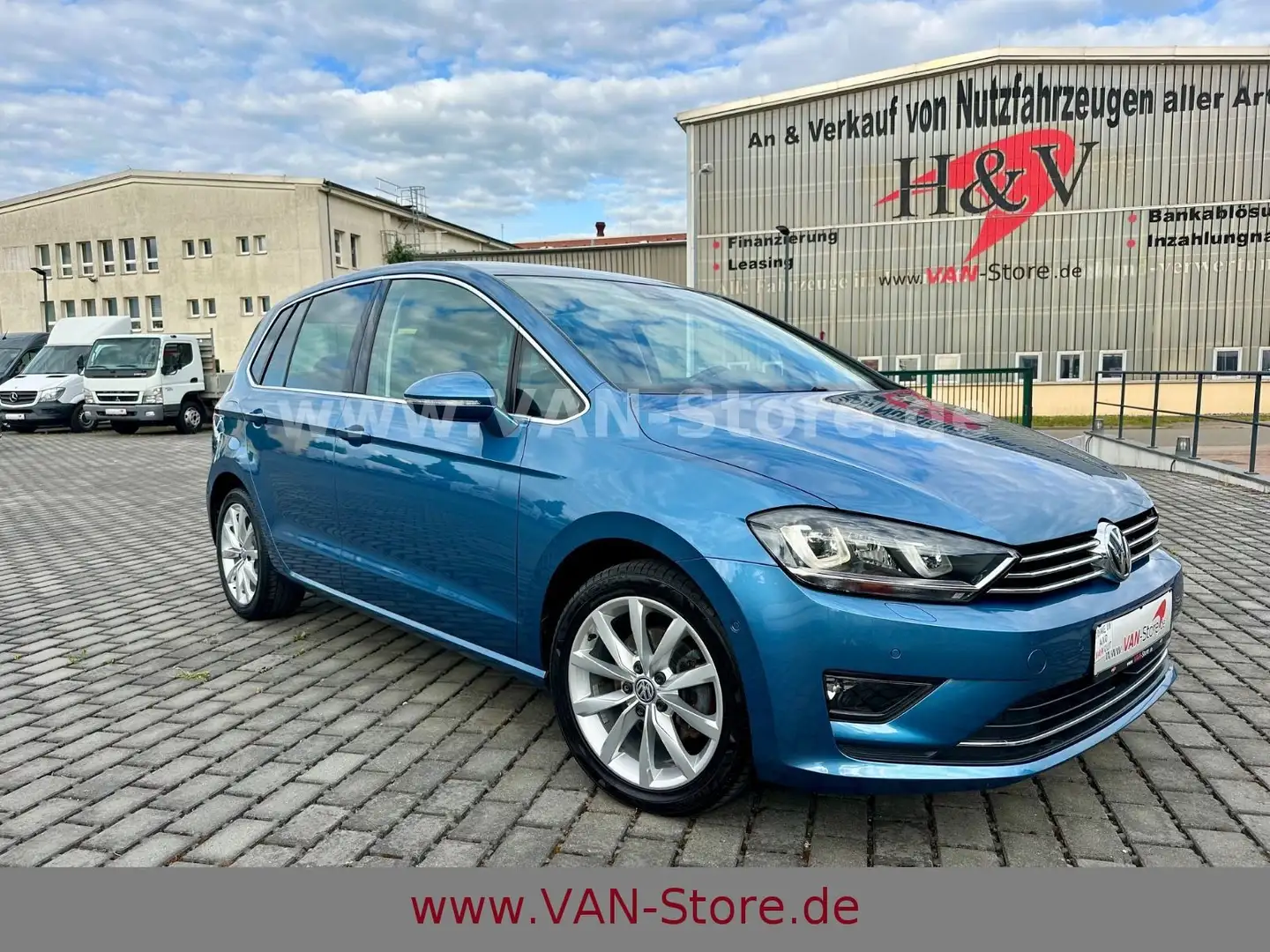 Volkswagen Golf GOLF SPORTSVAN VII HIGHLINE/ERGO/DIST/STDHZG/AHK Blau - 1